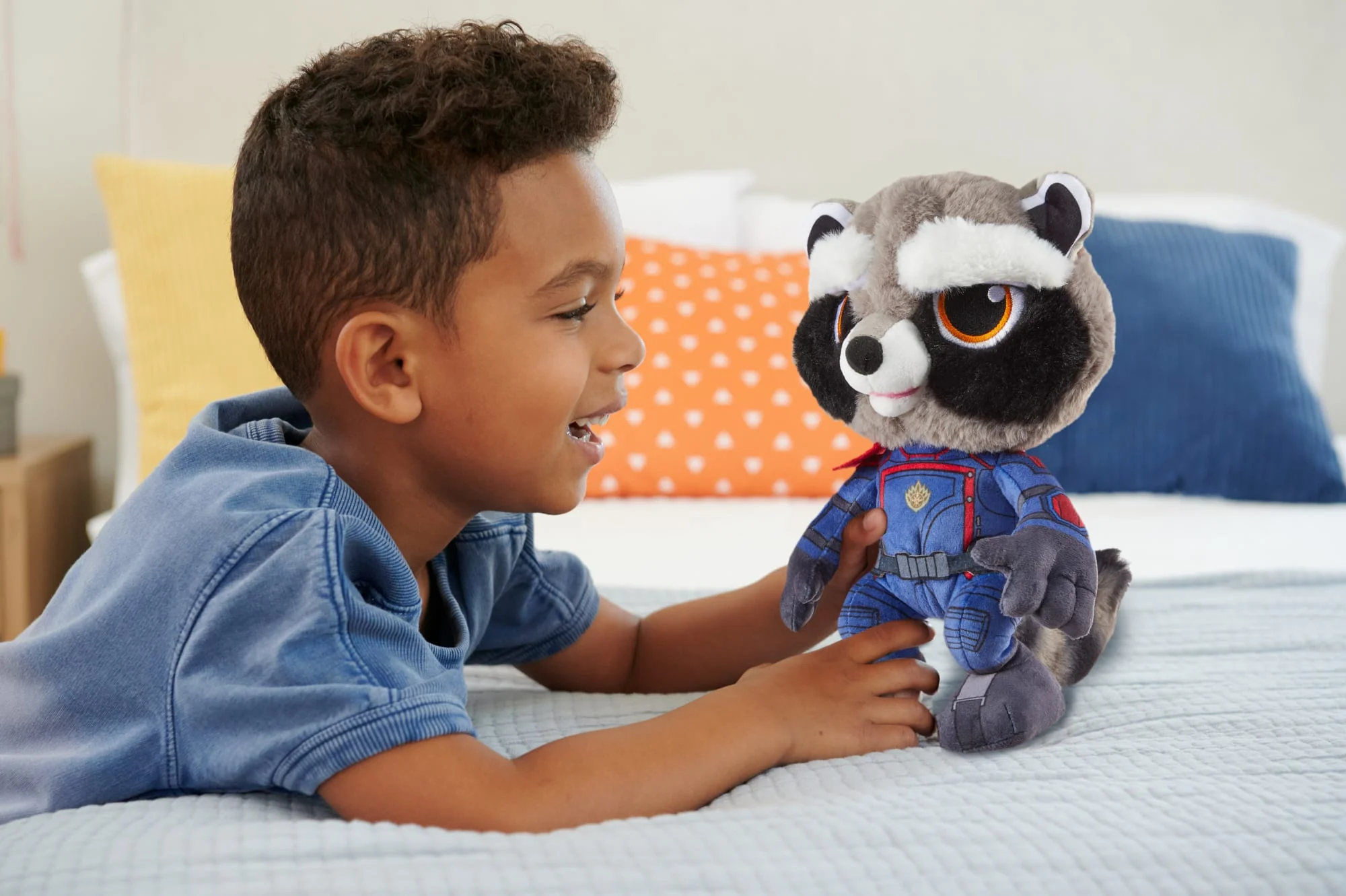 Marvel Guardians of the Galaxy Rocket Plush with Sounds and Facial Expressions - Image 2