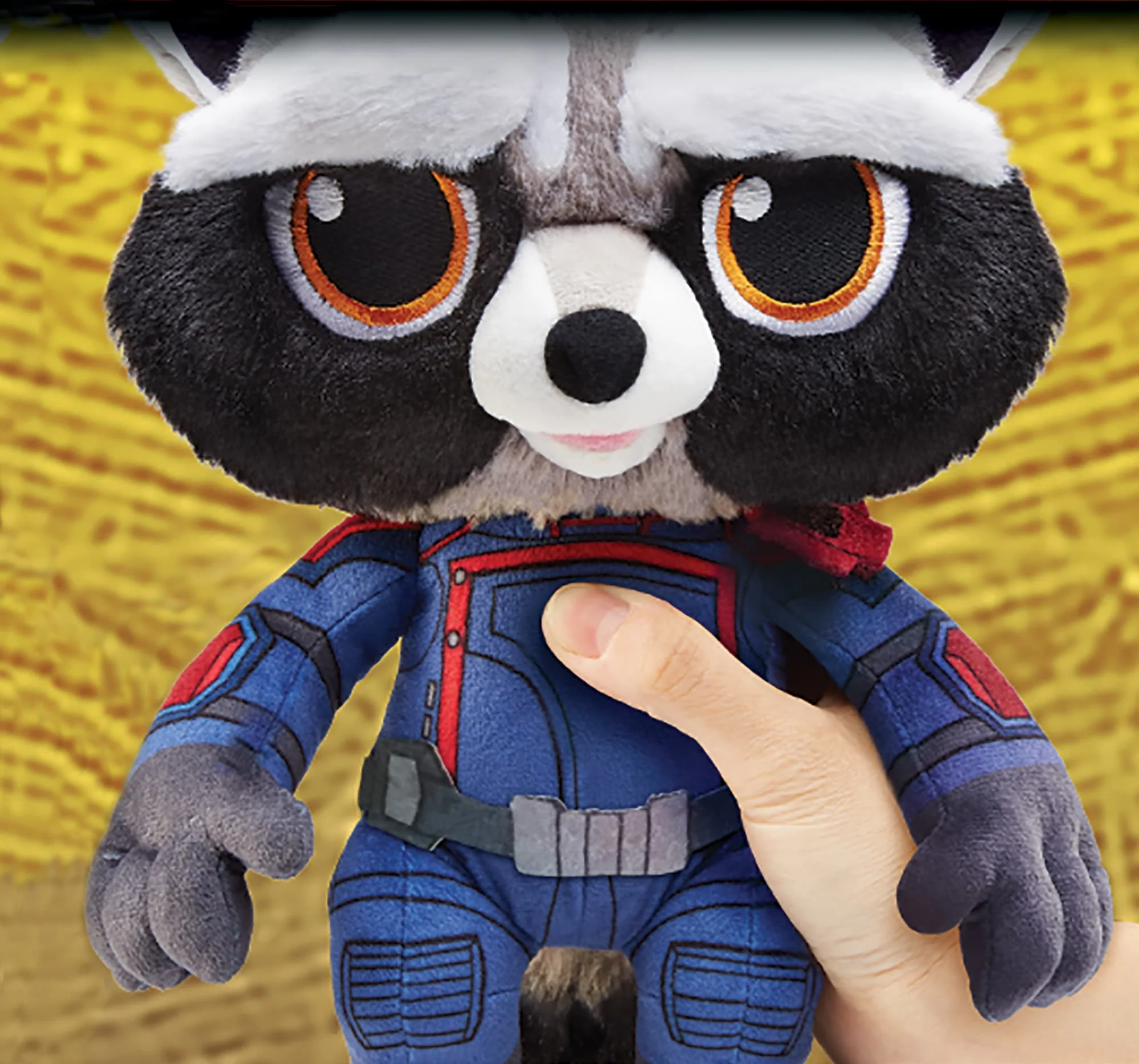 Marvel Guardians of the Galaxy Rocket Plush with Sounds and Facial Expressions - Image 3