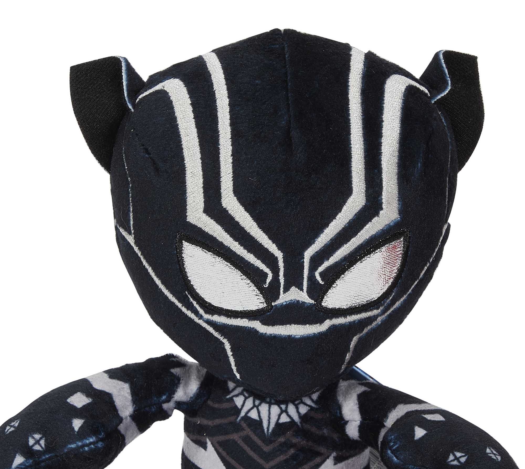 Marvel Plush Character, 8-inch Black Panther Super Hero Soft Doll - Image 3