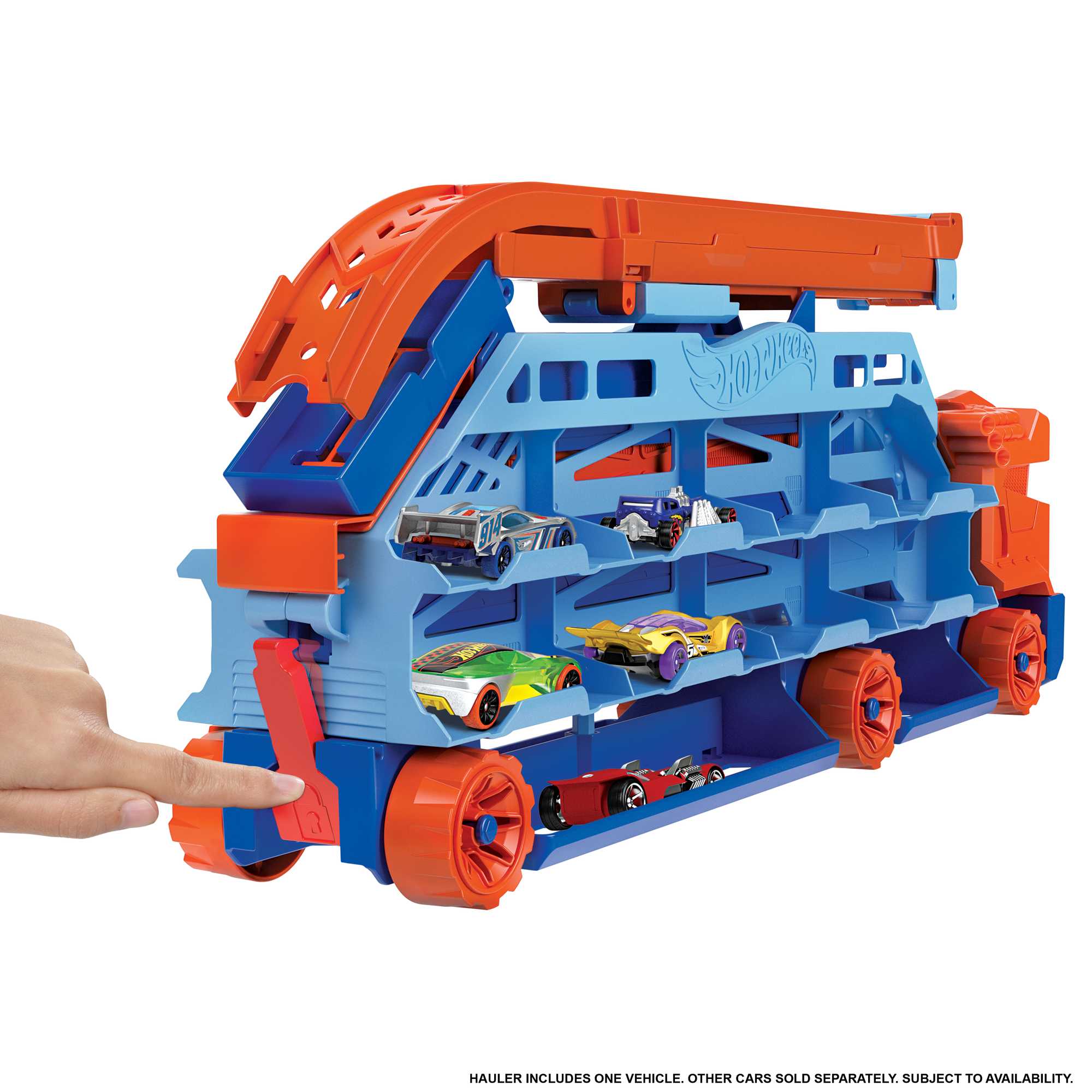 Набор игровой Hot Wheels Грузовик-автотрек Десантирование с воздуха - Image 5