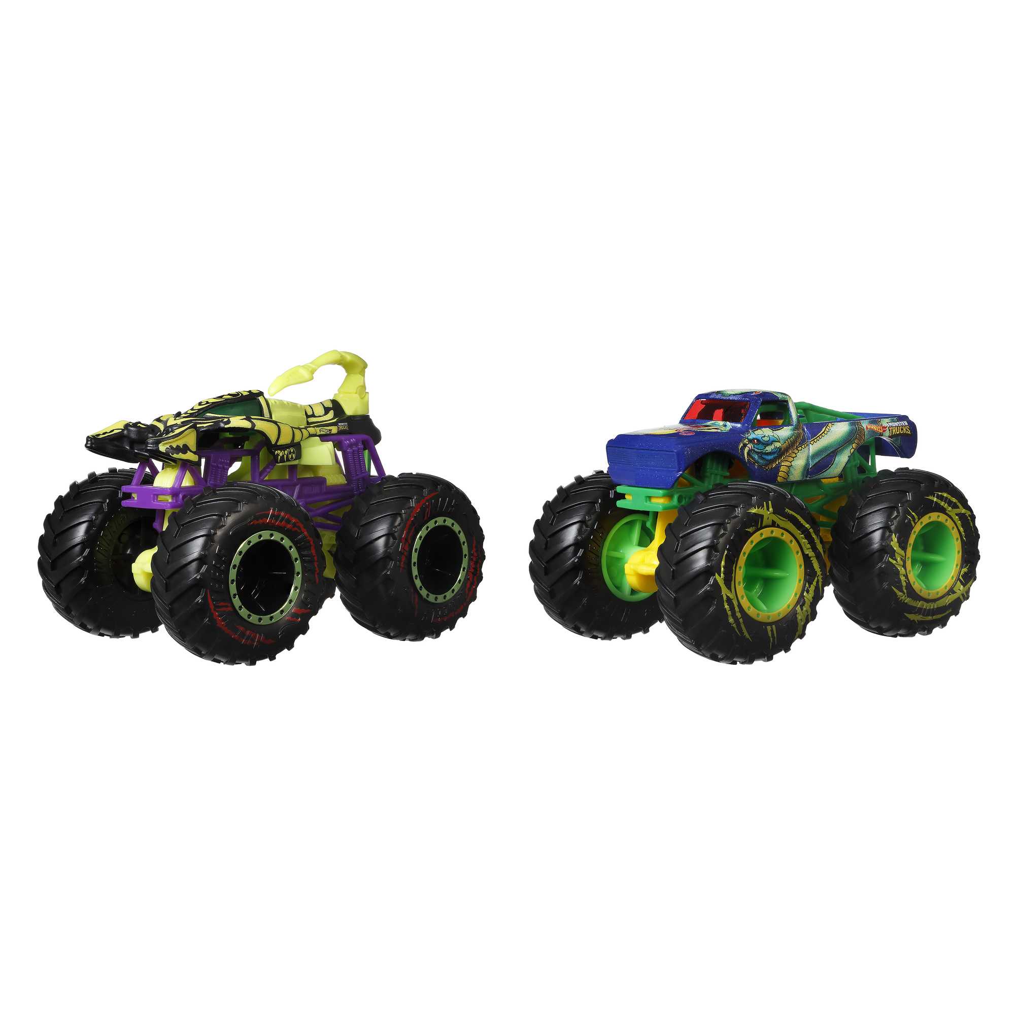 Набор машинок Hot Wheels коллекционные Монстр-трак Драка банд 2шт в ассортименте - Image 3