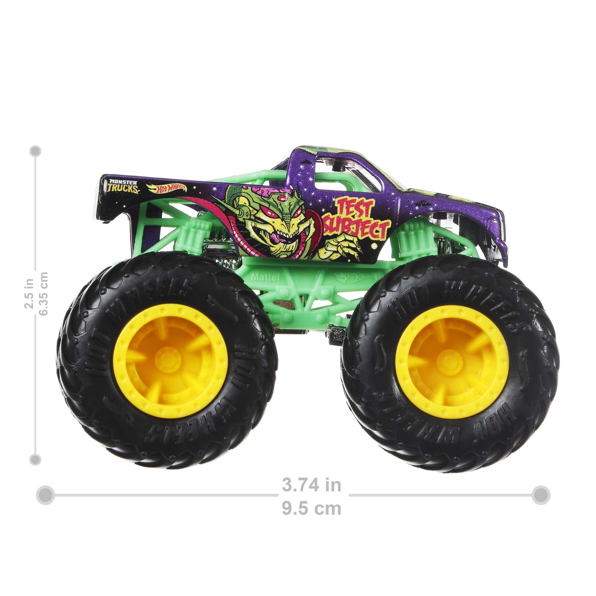 Набор машинок Hot Wheels коллекционные Монстр-трак 4шт в ассортименте - Image 4