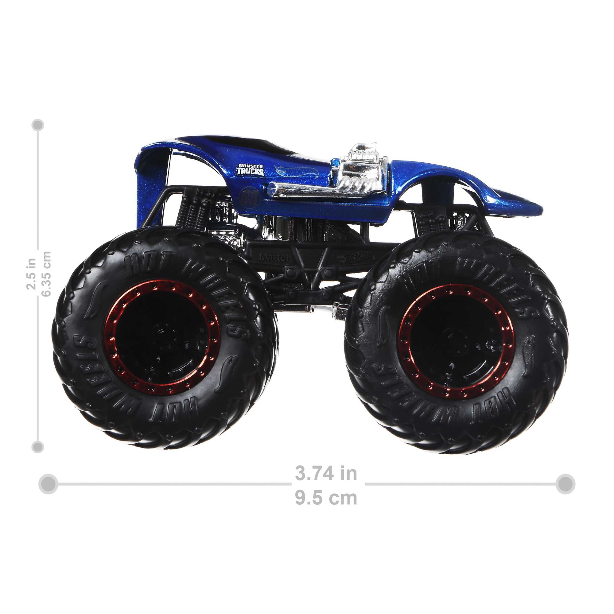 Набор машинок Hot Wheels коллекционные Монстр-трак 4шт в ассортименте - Image 5
