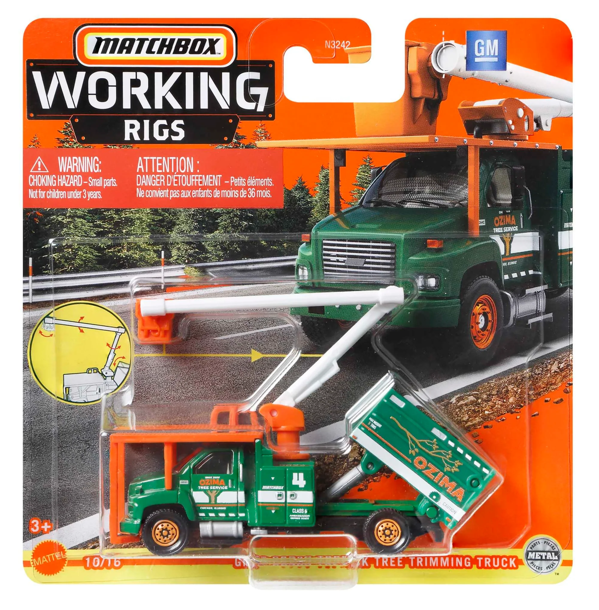 Машинка Matchbox Спецтехника с подвижными элементами в ассортименте - Image 3