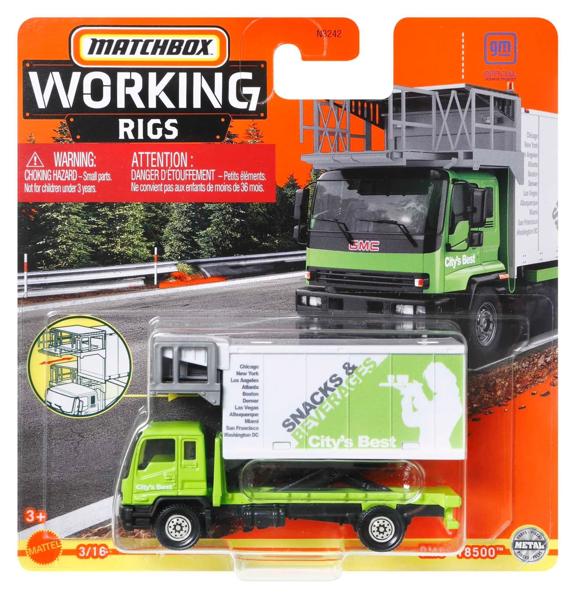Машинка Matchbox Спецтехника с подвижными элементами в ассортименте - Image 5