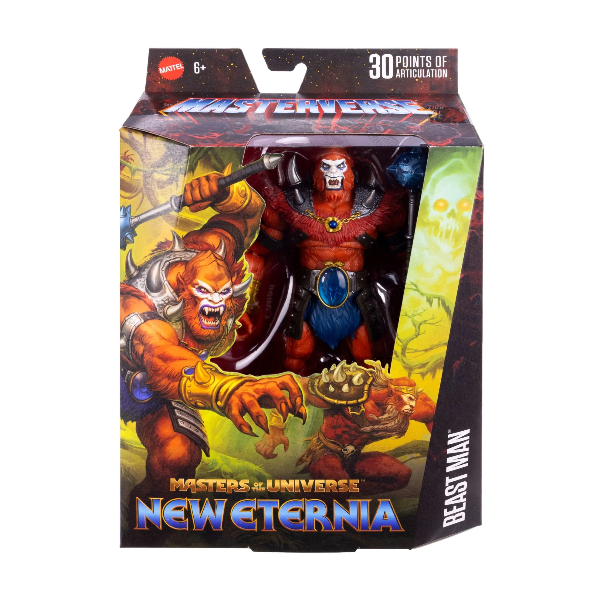 Masters Of The Universe Masterverse New Eternia Beast Man-Actionfigur, MOTU-Spielzeug, 30 Bewegungspunkte - Image 2