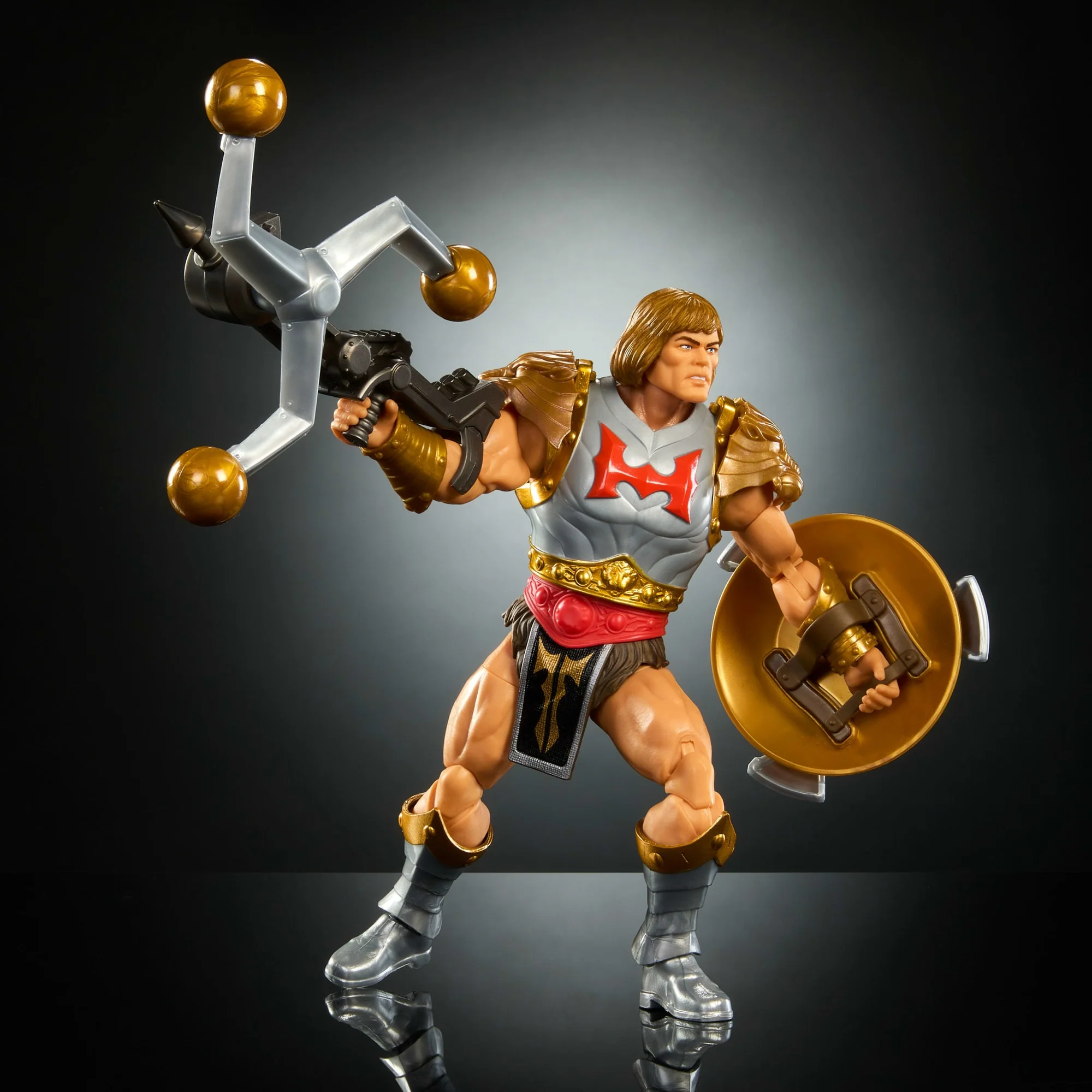 Masters Of The Universe Masterverse New Eternia Flying Fists He-Man, MOTU-Actionfigur, 30 Bewegungspunkte - Image 3