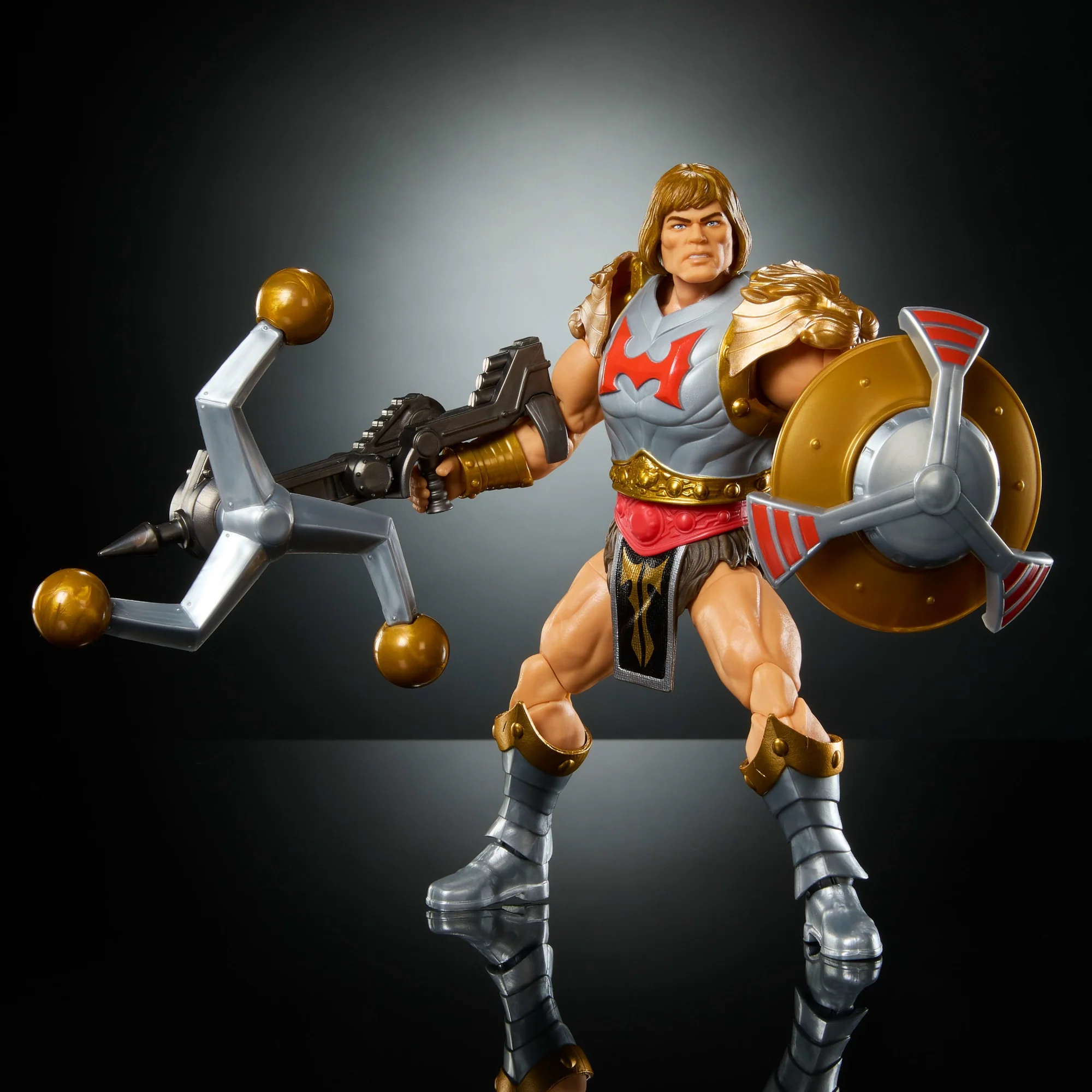 Masters Of The Universe Masterverse New Eternia Flying Fists He-Man, MOTU-Actionfigur, 30 Bewegungspunkte - Image 4