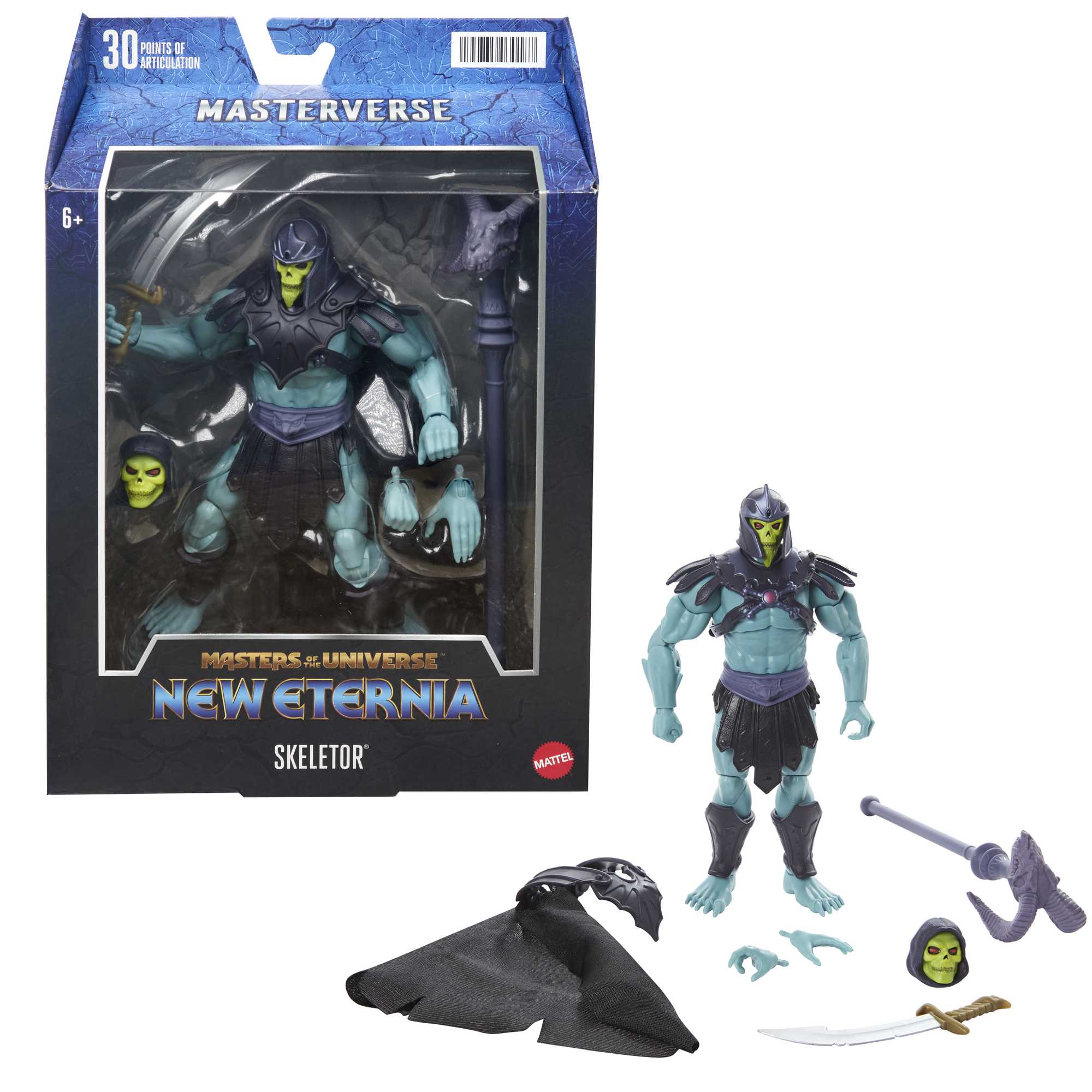 Masters of the Universe Masterverse New Eternia Skeletor Action Figure - Image 6