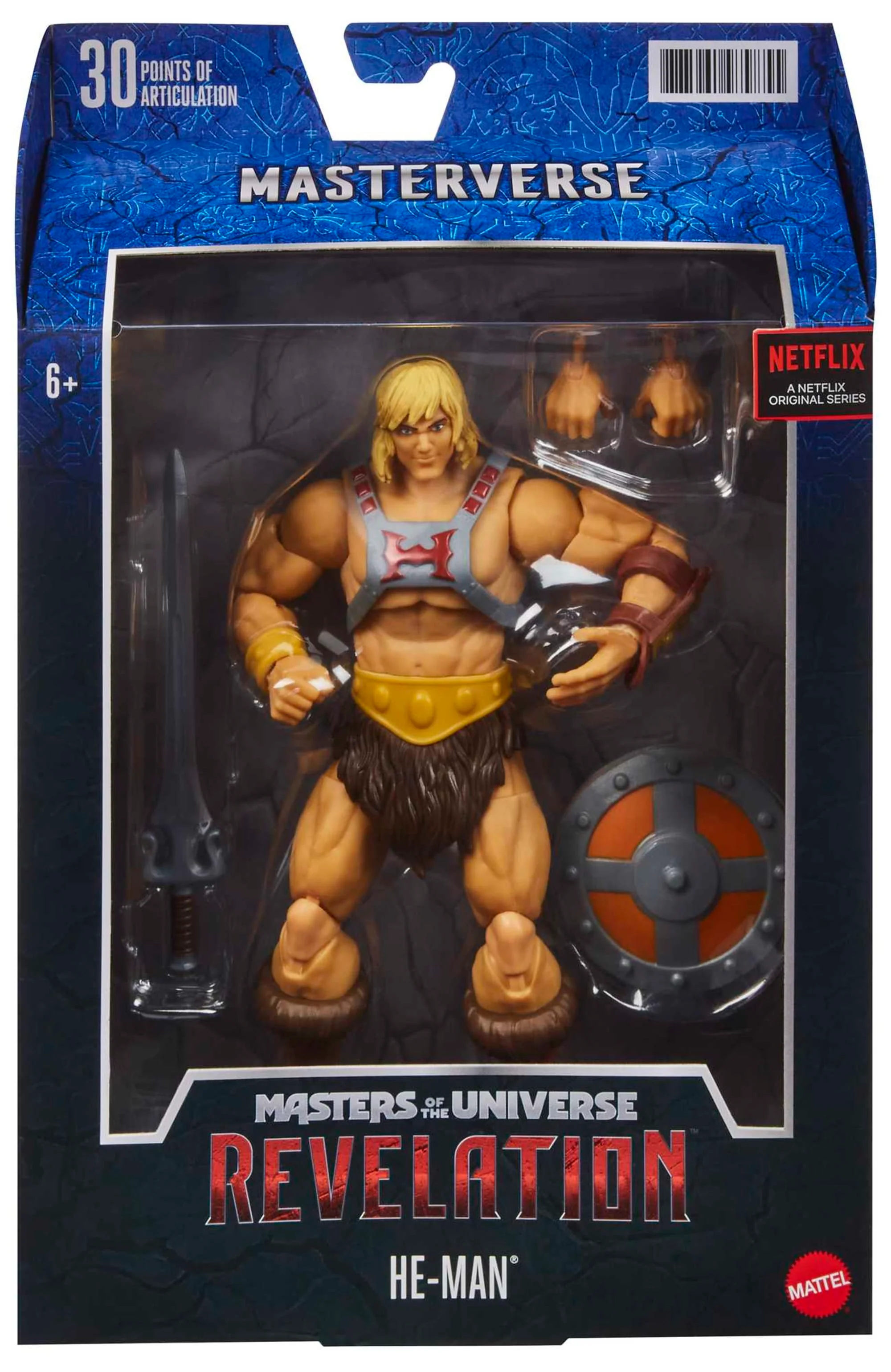 Masters of the Universe Masterverse Revelation He-Man Action Figure - Image 6
