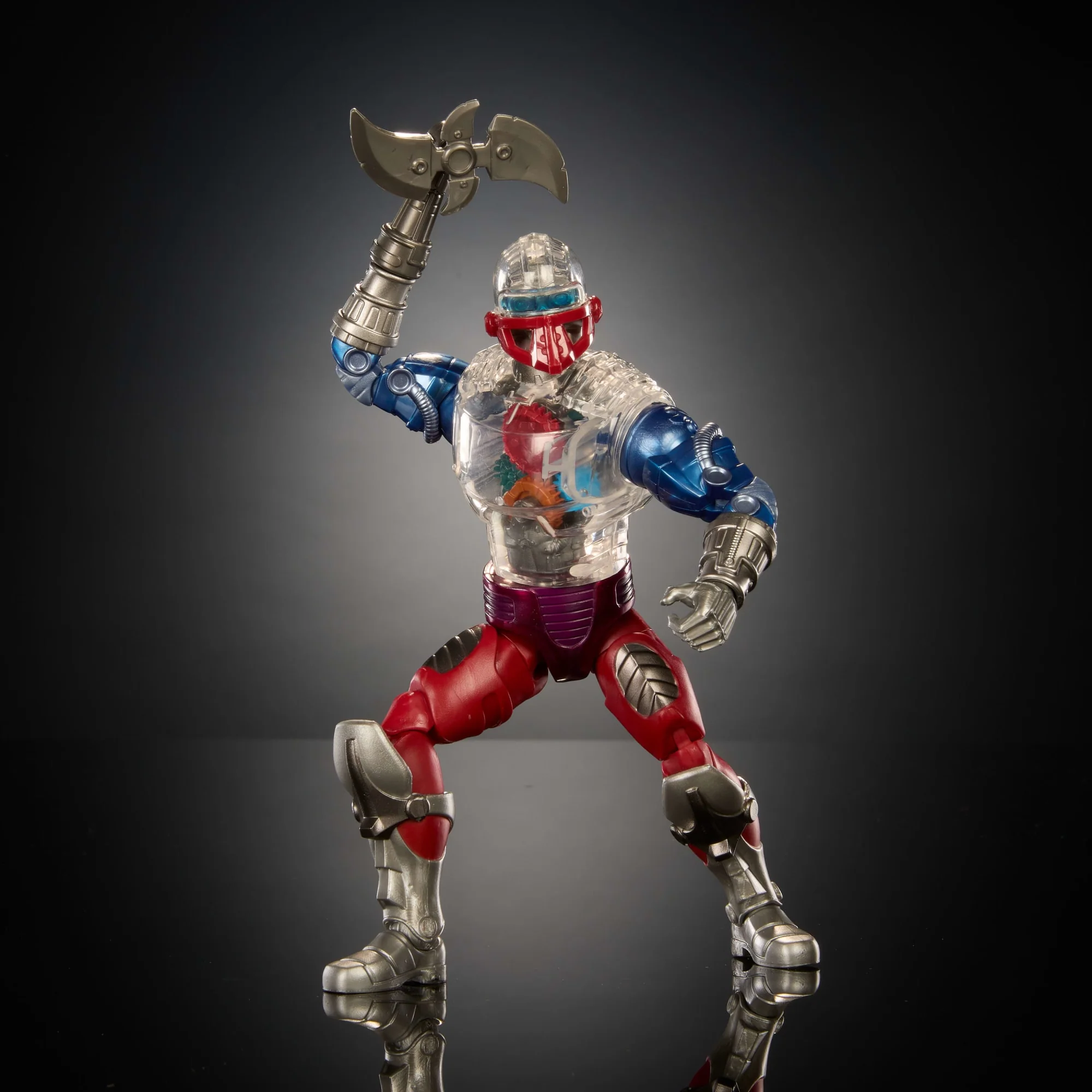 Masters Of The Universe Masterverse New Eternia Roboto-Actionfigur, MOTU-Spielzeugheld, 30 Bewegungspunkte - Image 3