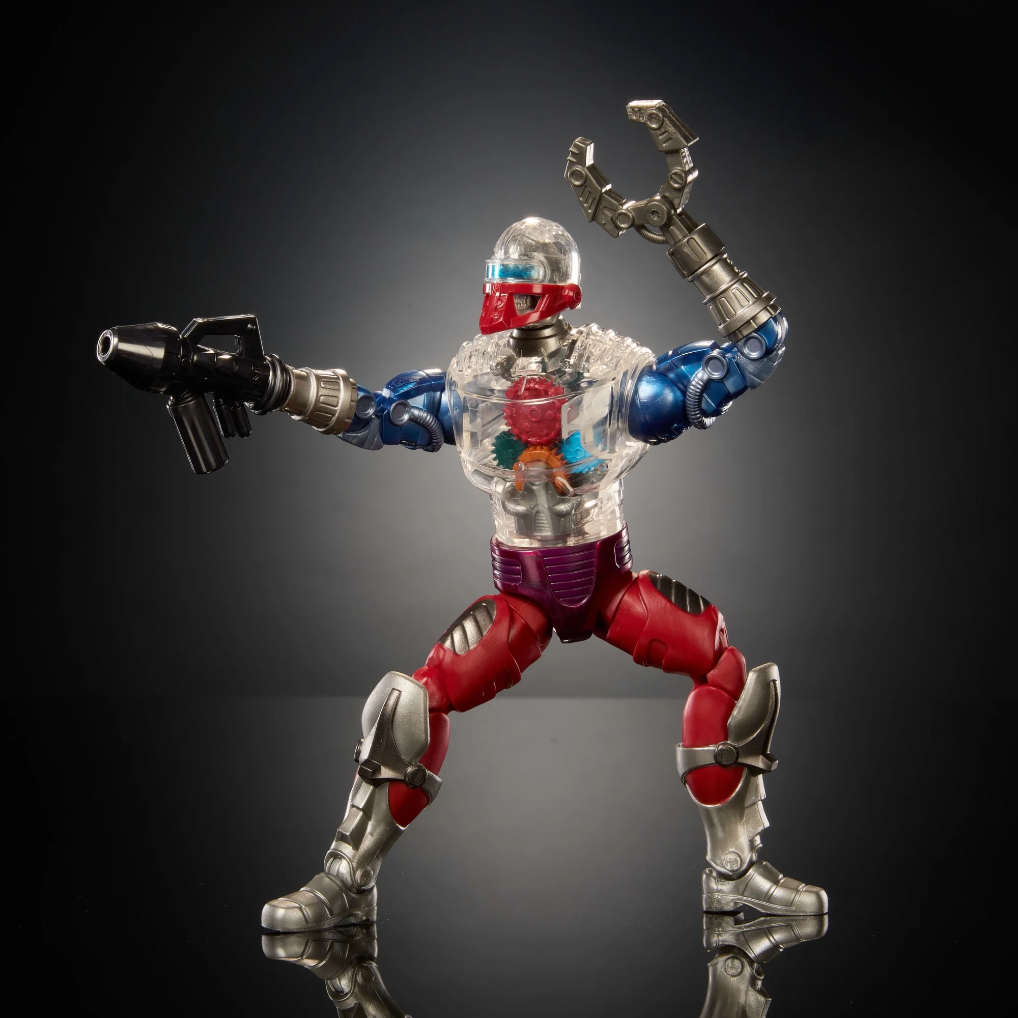 Masters Of The Universe Masterverse New Eternia Roboto-Actionfigur, MOTU-Spielzeugheld, 30 Bewegungspunkte - Image 4