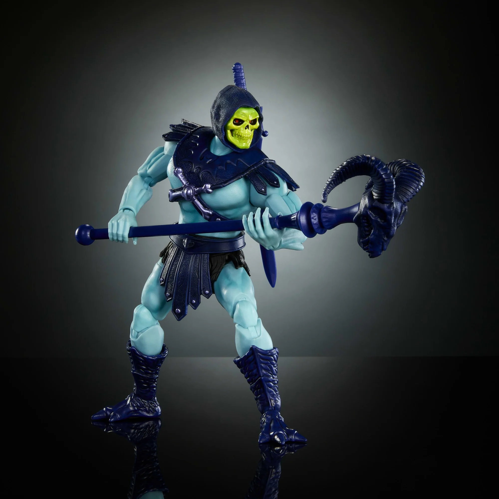 Masters Of The Universe Masterverse Skeletor-Actionfigur, MOTU Vintage Collection, 30 Bewegungspunkte - Image 4