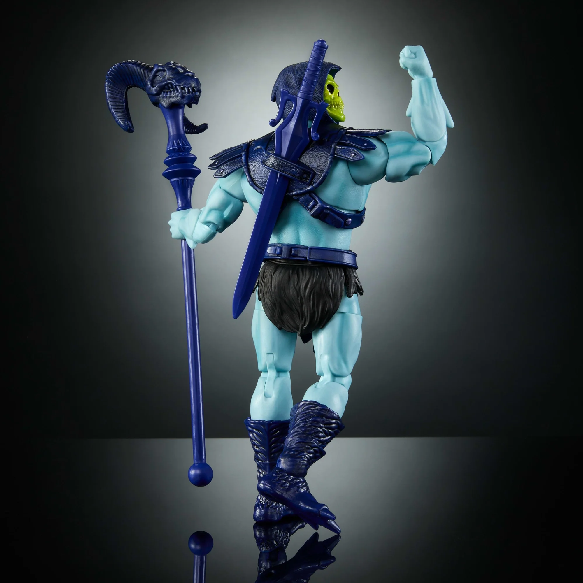 Masters Of The Universe Masterverse Skeletor-Actionfigur, MOTU Vintage Collection, 30 Bewegungspunkte - Image 6