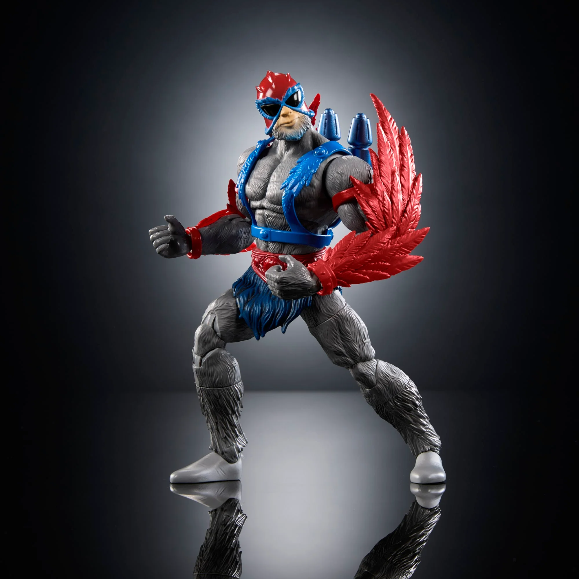 Masters Of The Universe Masterverse Vintage Collection Stratos-Actionfigur, Ca. 18 Cm Großes MOTU-Spielzeug - Image 3