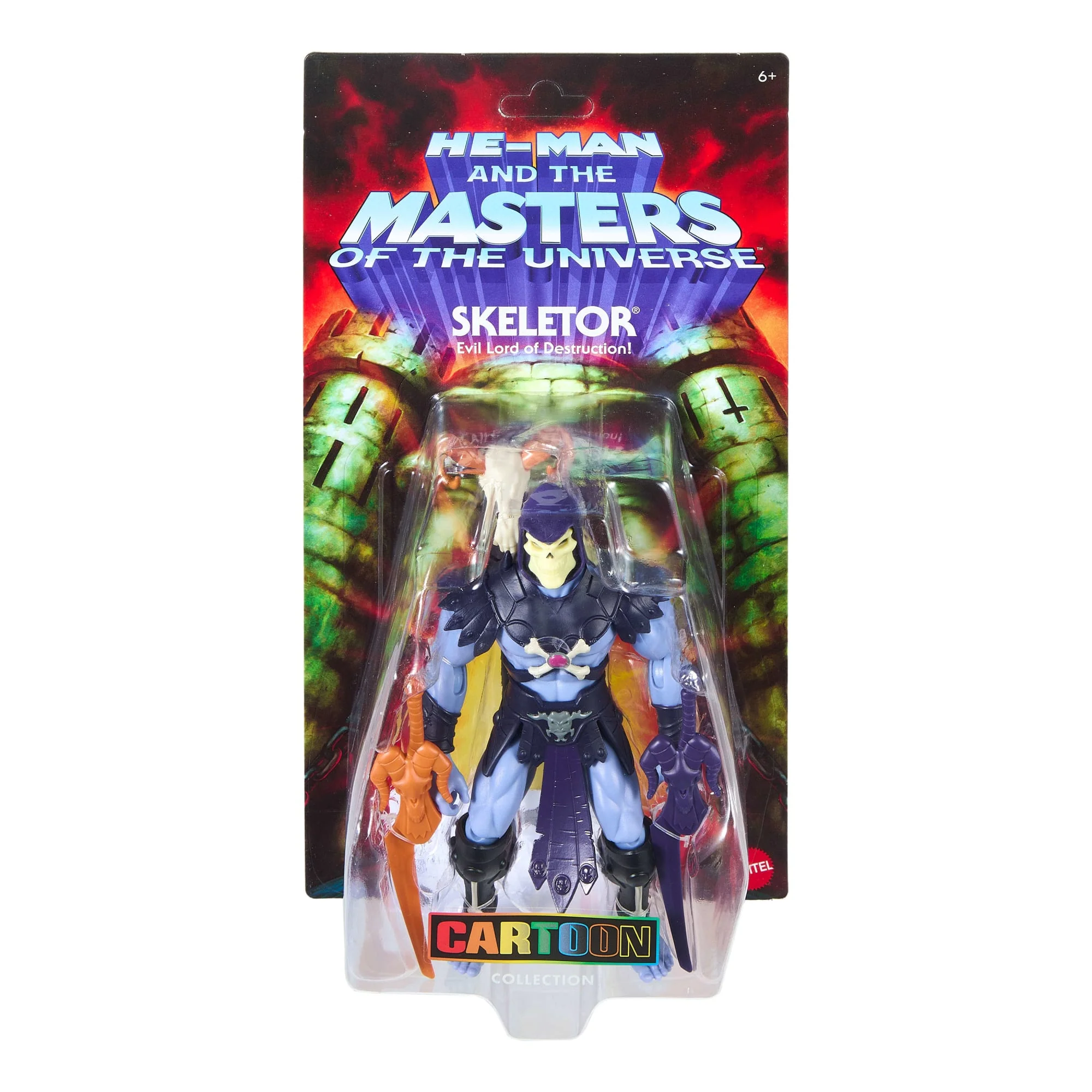 Masters of the Universe Origins 200X Cartoon Collection Szkieletor Figurka i akcesoria Zabawka 6+ - Image 2
