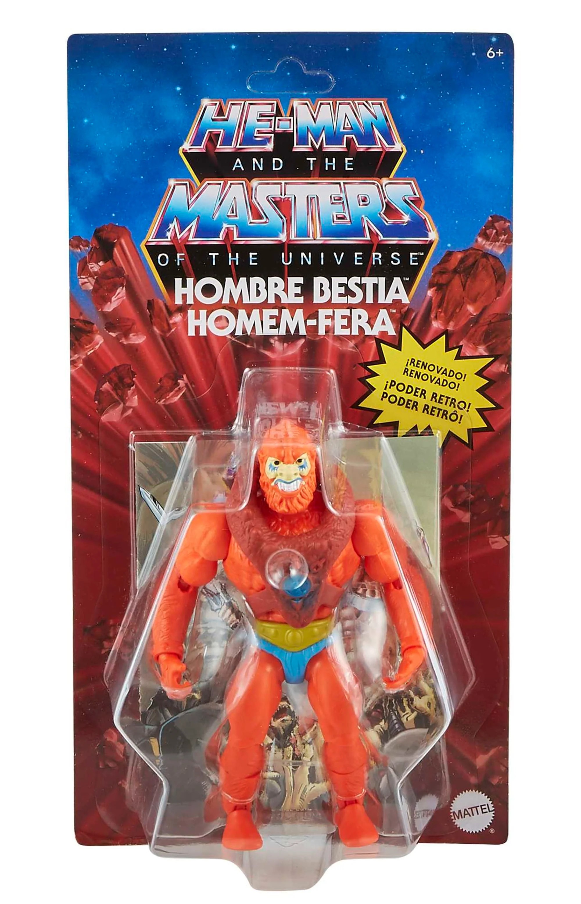 Masters of the Universe Origins Beast Man Action Figure - Image 6