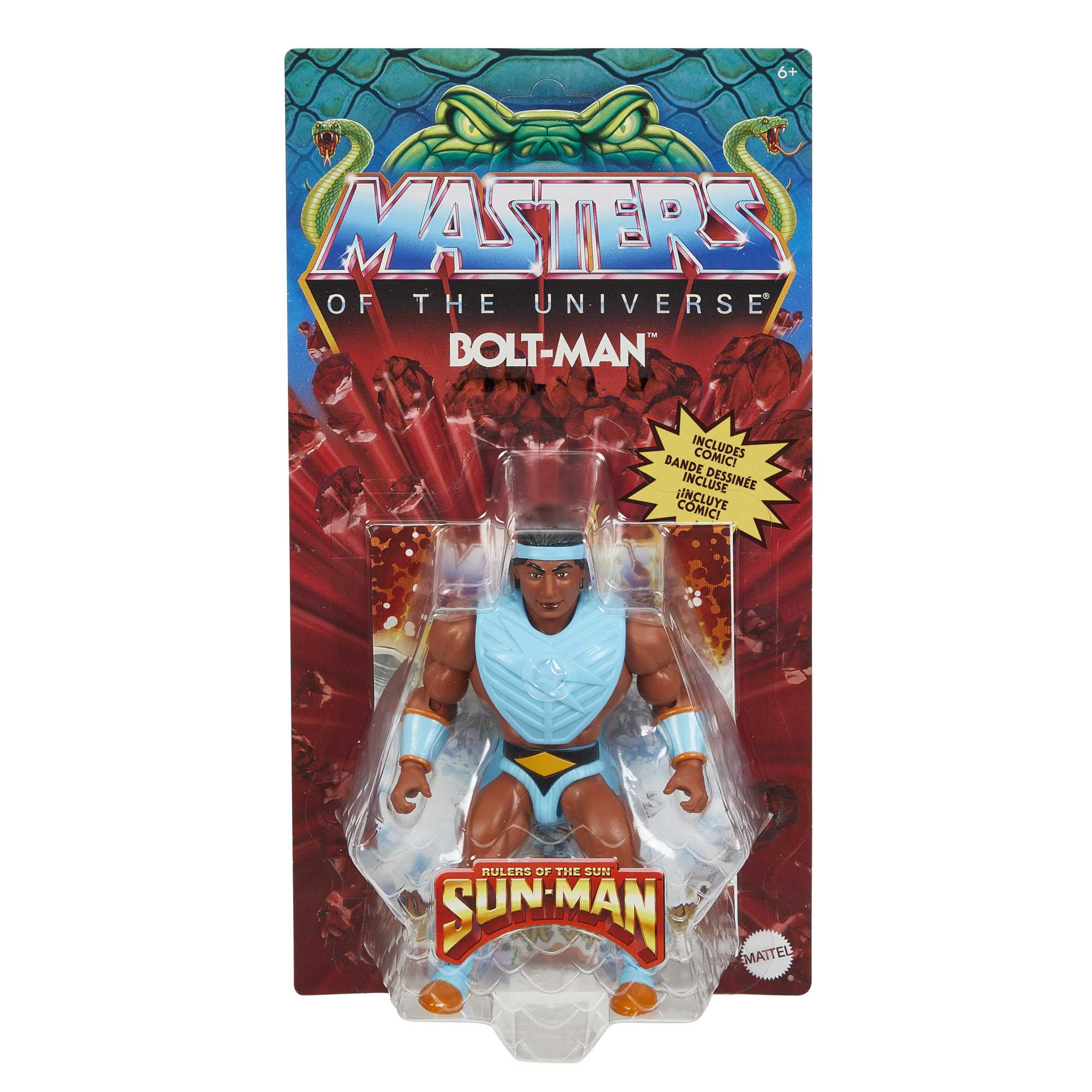 Masters of the Universe Origins Bolt-Man Action Figure - Image 6