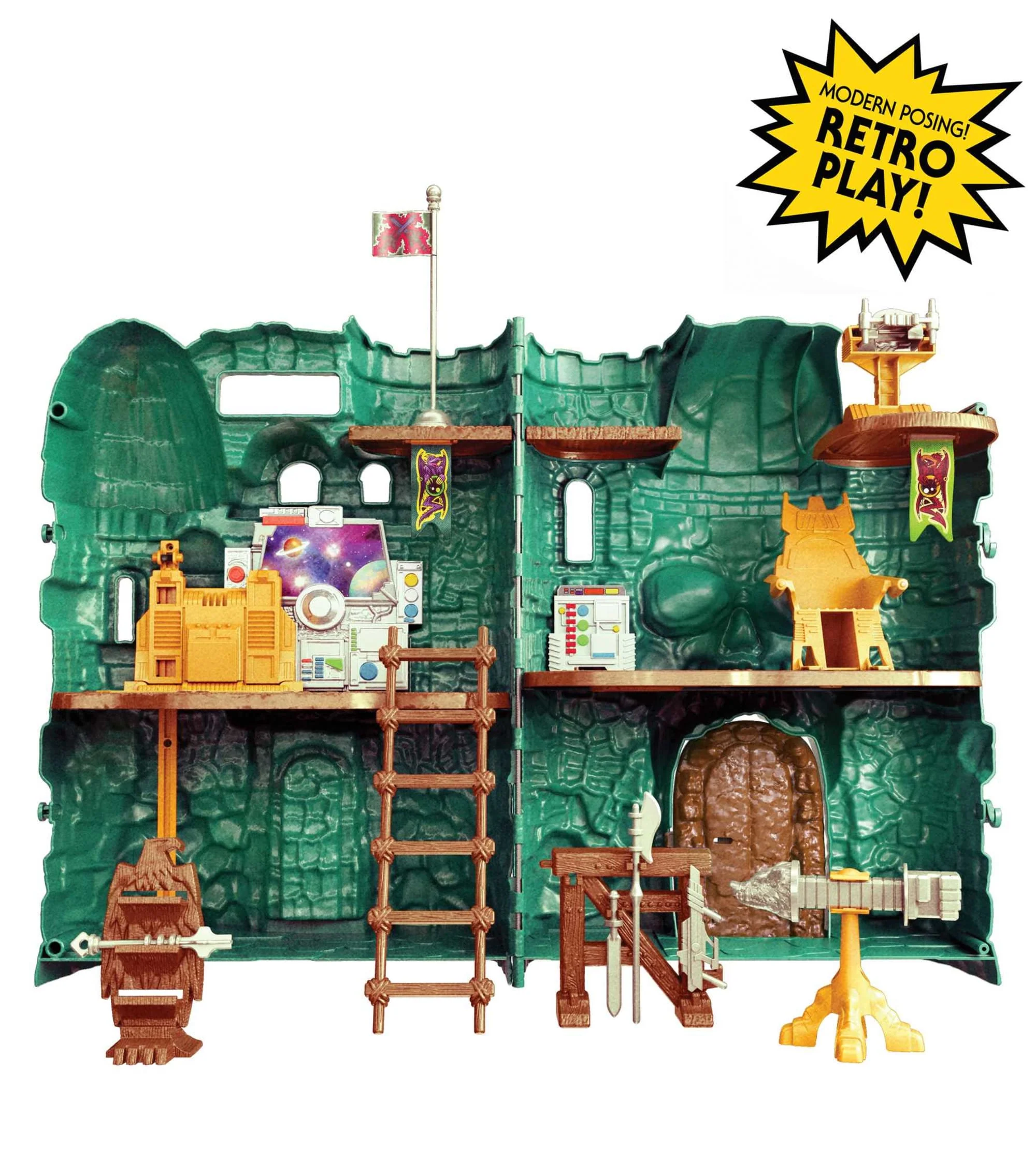 Masters of the Universe Origins Castle Grayskull Playset - Image 3