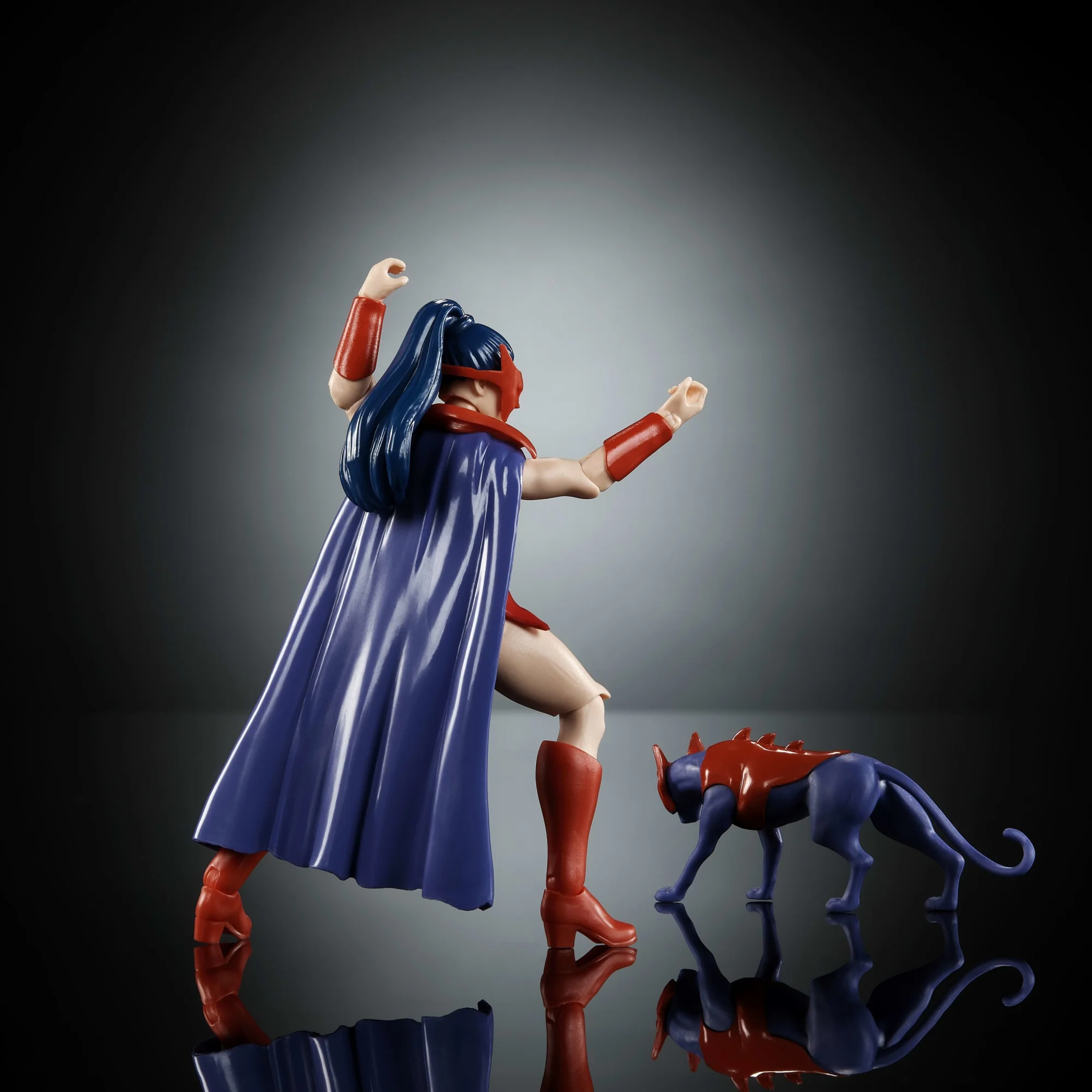 Masters Of The Universe Origins Catra Aus Der Cartoon-Kollektion Ca. 14 Cm Großes Actionfigur-Spielzeug, 1980Er-TV Pop - Image 5