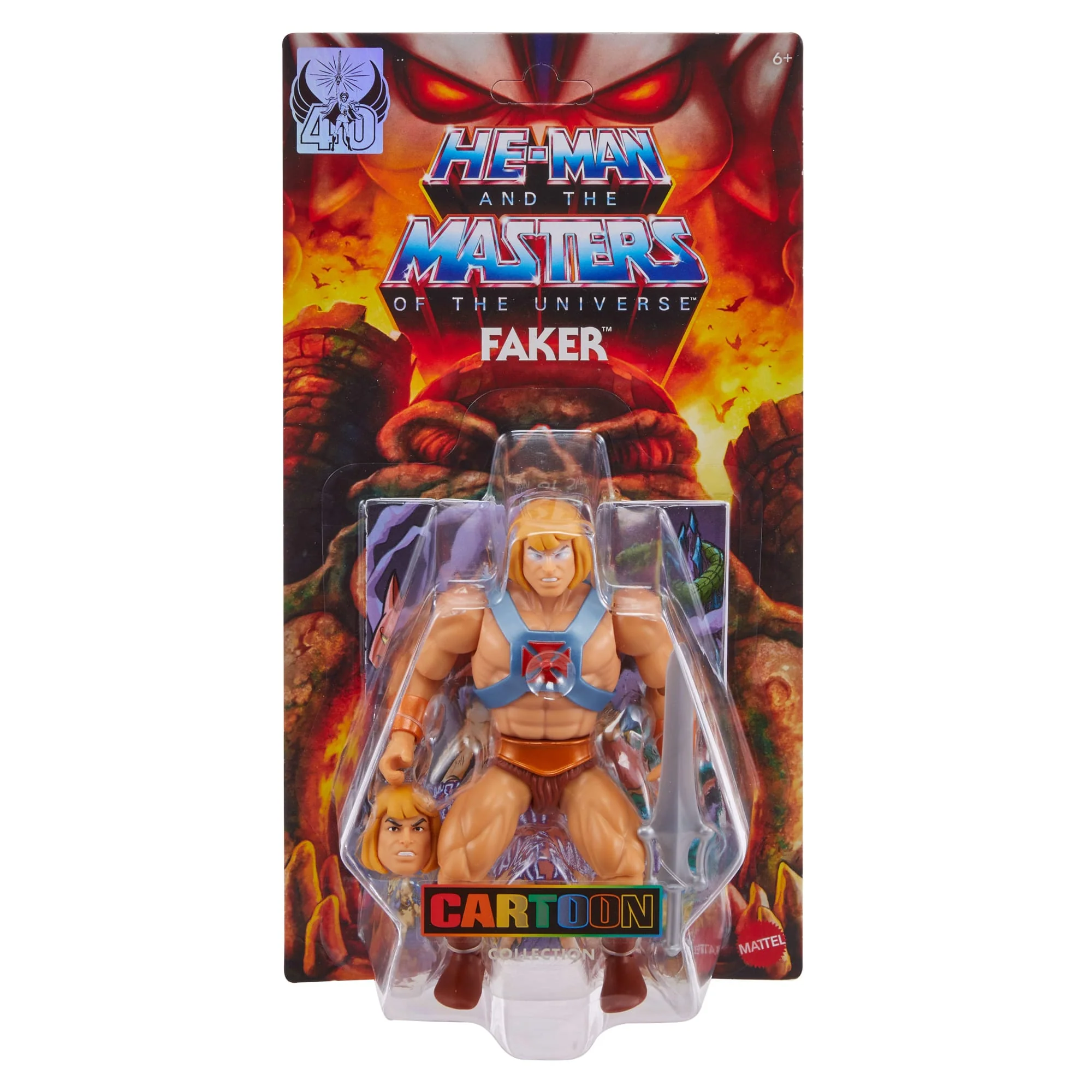 Masters Of The Universe Origins Faker Aus Der Cartoon-Kollektion, Ca. 14 Cm Großes Actionfigur-Spielzeug, 1980Er-TV He-Man - Image 2