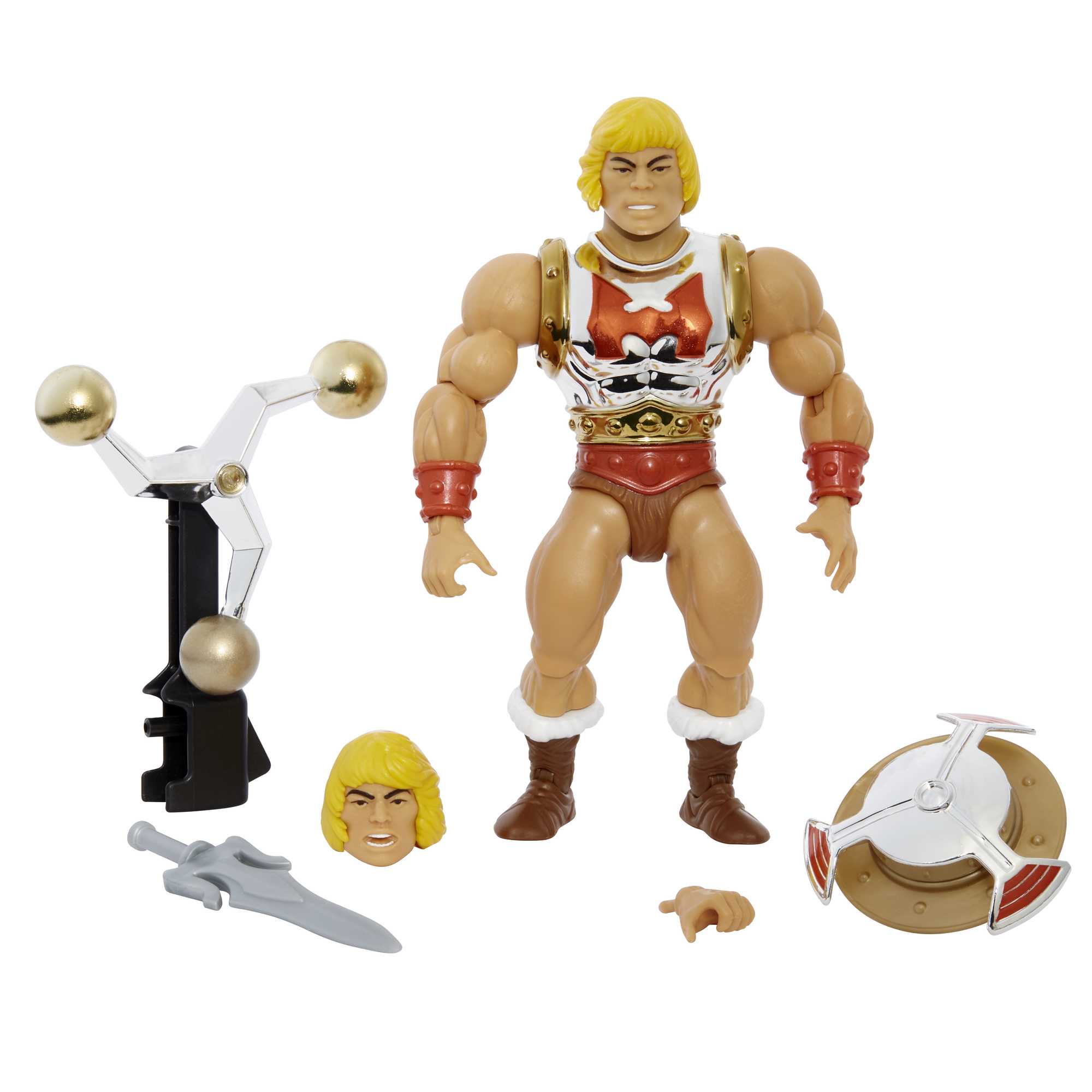 Masters of the Universe Origins Flying Fists He-Man Action Figure - Image 5