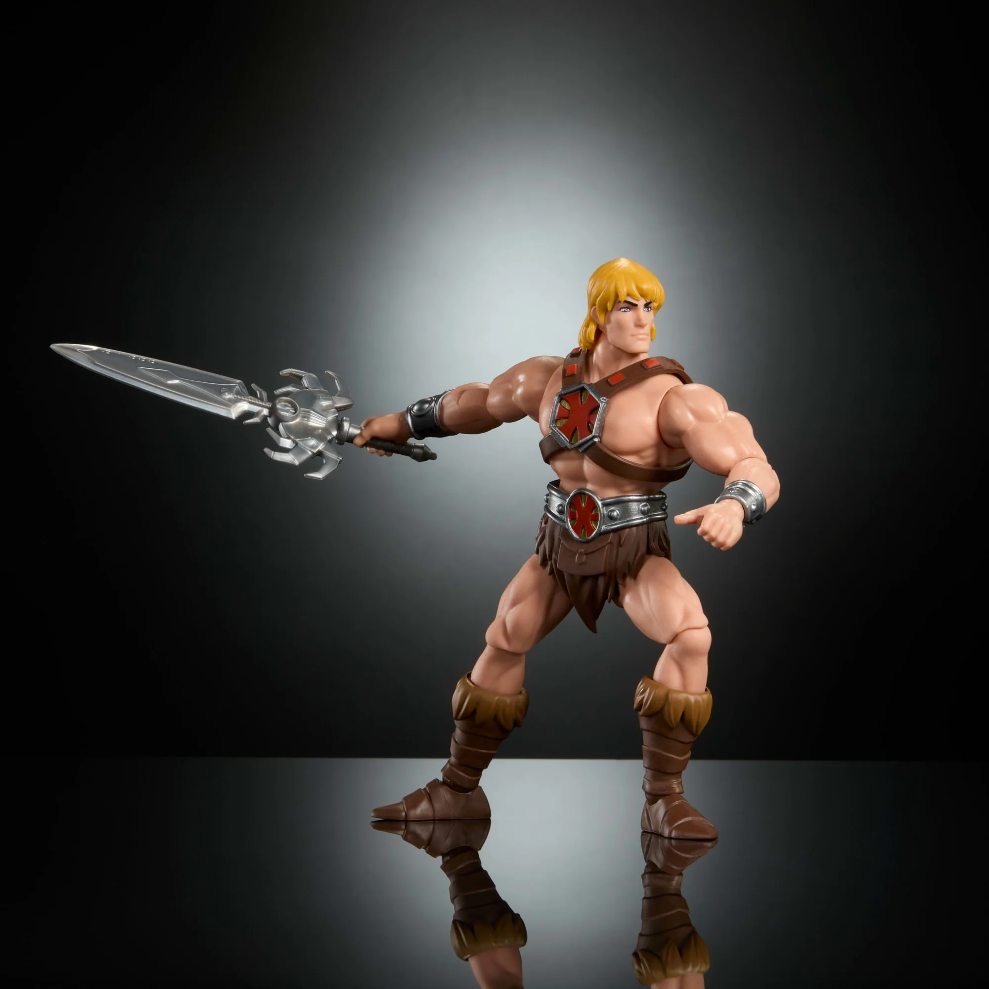 Masters Of The Universe Origins 200X Cartoon Collection He-Man Action Figure, MOTU 5.5 Inch Hero Toy - Image 4