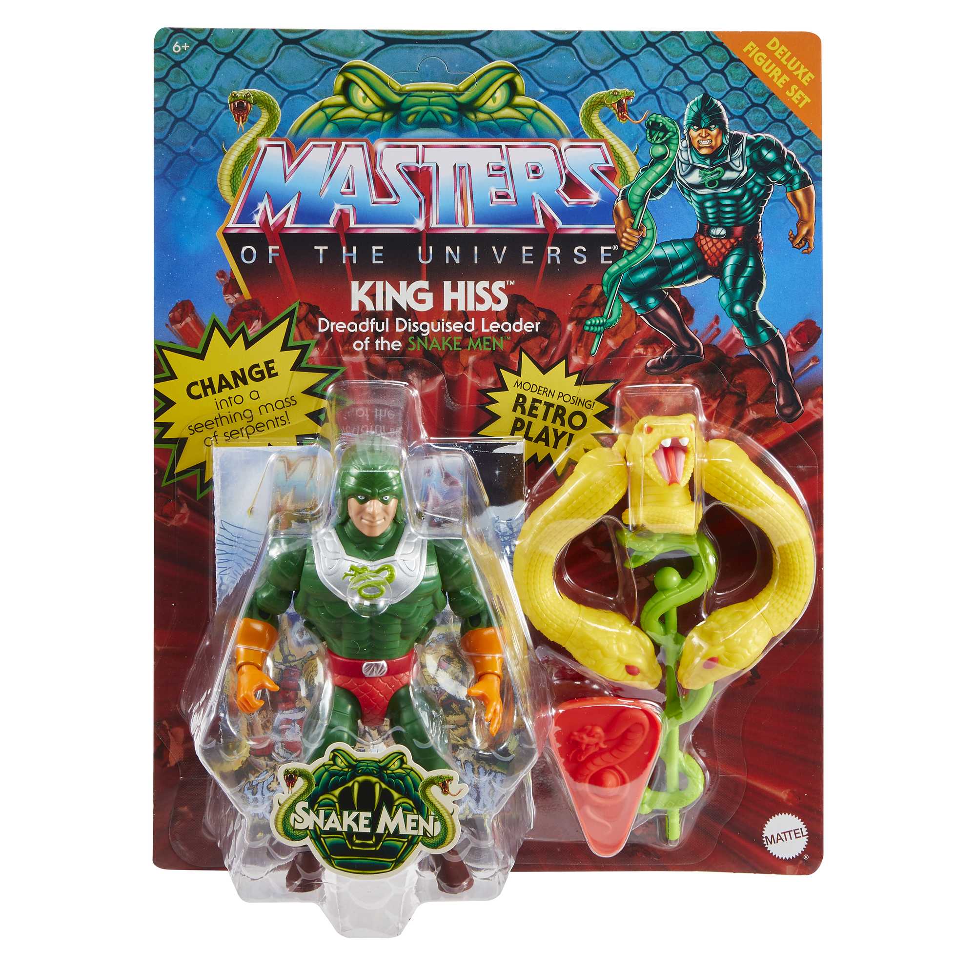 Masters of the Universe Origins King Hiss Deluxe Action Figure - Image 6