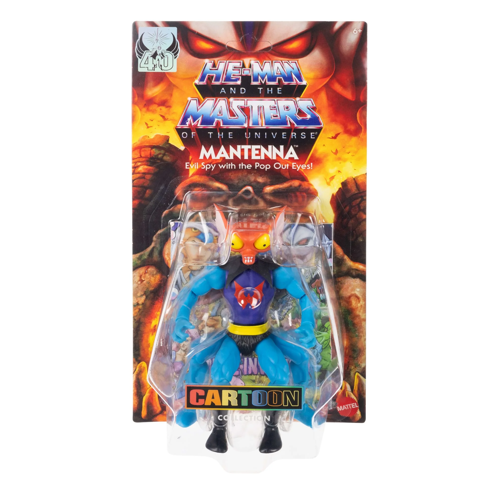 Masters Of The Universe Origins Mantenna Aus Der Cartoon-Kollektion Prinzessin Der Macht“, Ca. 14 Cm Großes MOTU Actionfigur-Spielzeug - Image 2