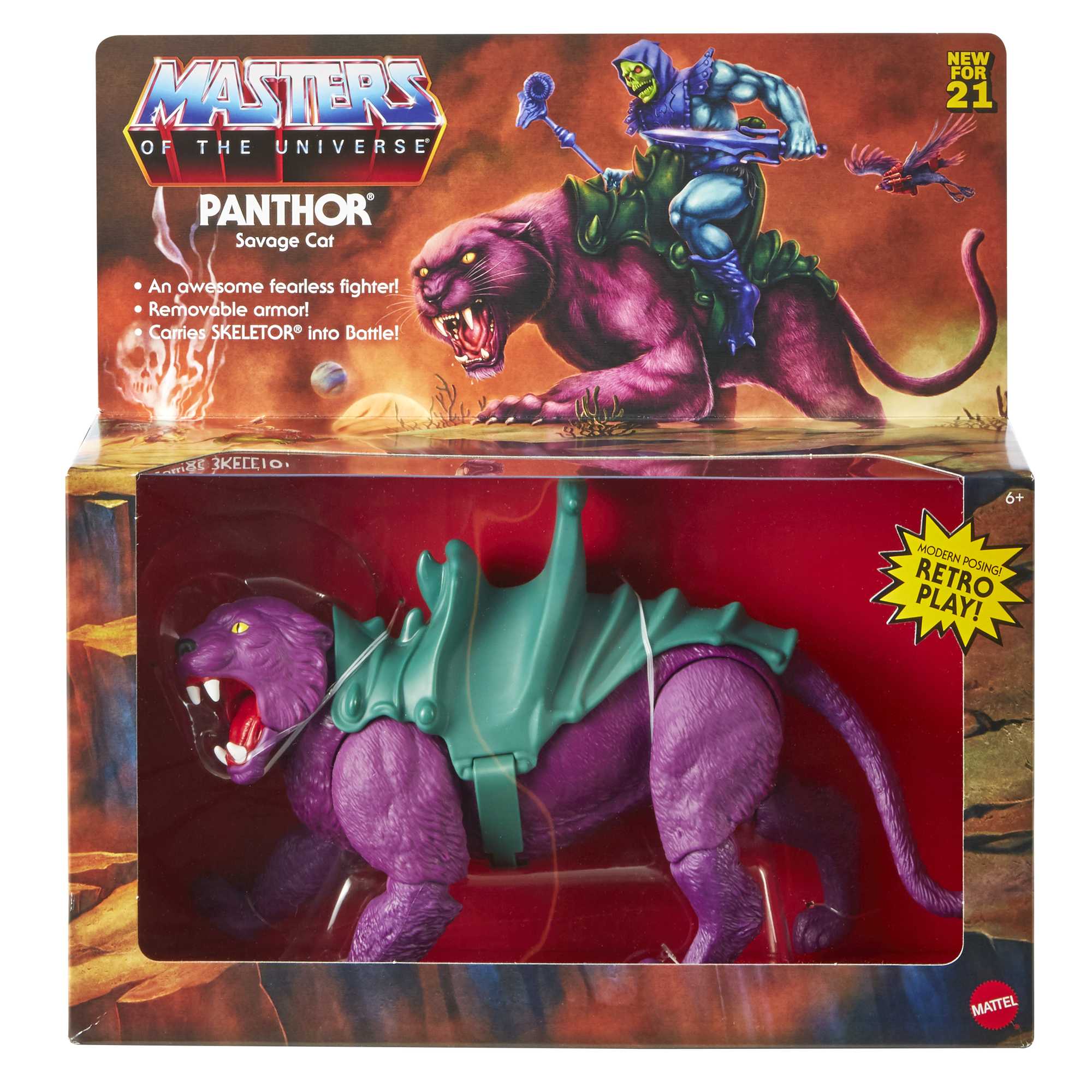 Masters of the Universe Origins Panthor Action Figure - Image 6