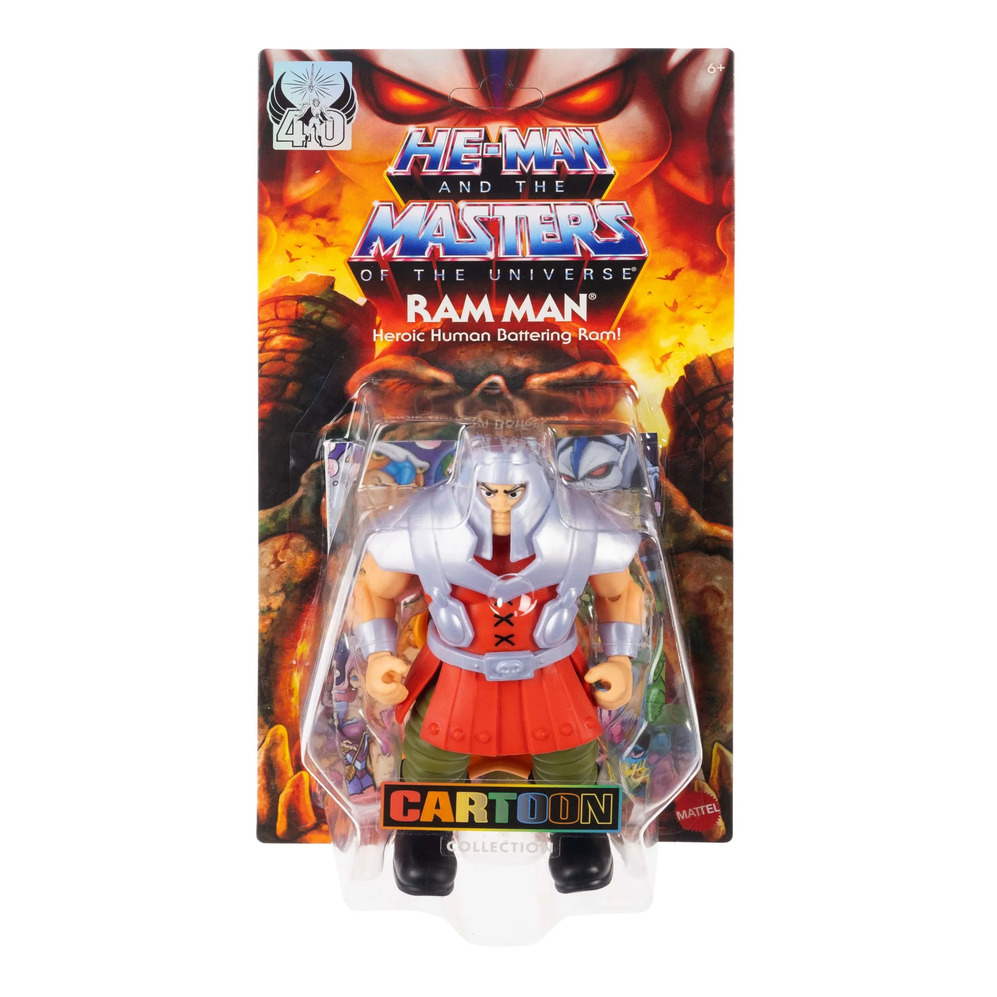 Masters Of The Universe Origins Ram Man Aus Der Cartoon-Kollektion, Ca. 14 Cm Großes MOTU Actionfigur-Spielzeug, 1980Er-TV - Image 2