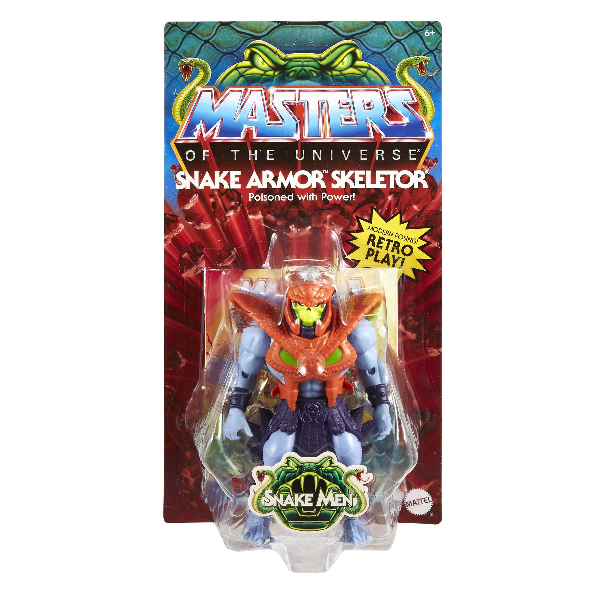 Masters of the Universe Origins Snake Armor Skeletor Action Figure - Image 6
