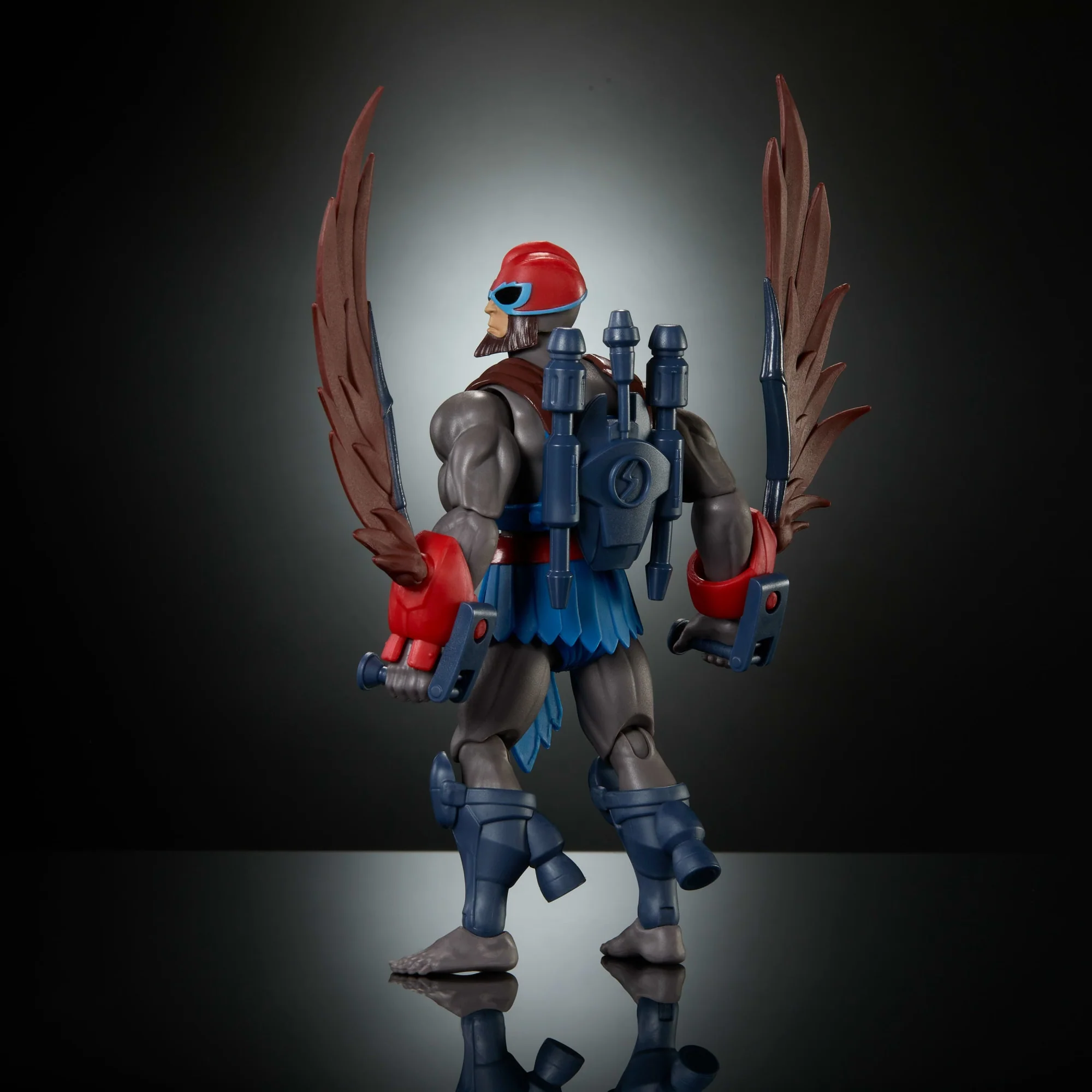 Masters of the Universe Origins 200X Cartoon Collection Stratos Figurka i akcesoria Zabawka 6+ - Image 2