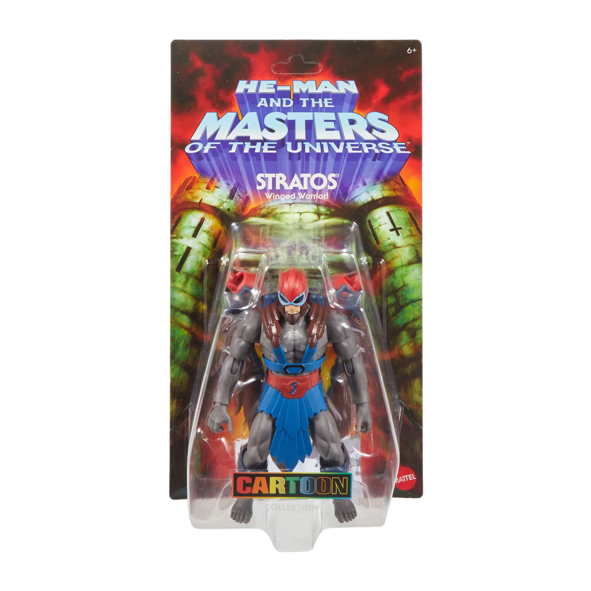 Masters of the Universe Origins 200X Cartoon Collection Stratos Figurka i akcesoria Zabawka 6+ - Image 6