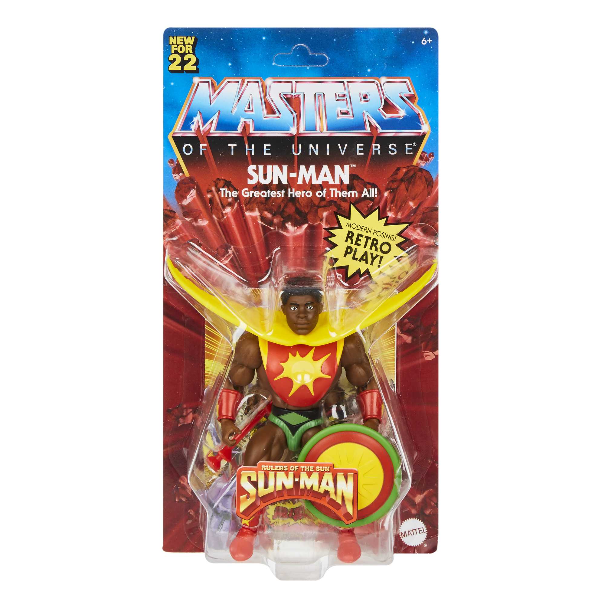 Masters of the Universe Origins Sun-Man Action Figure - Image 6