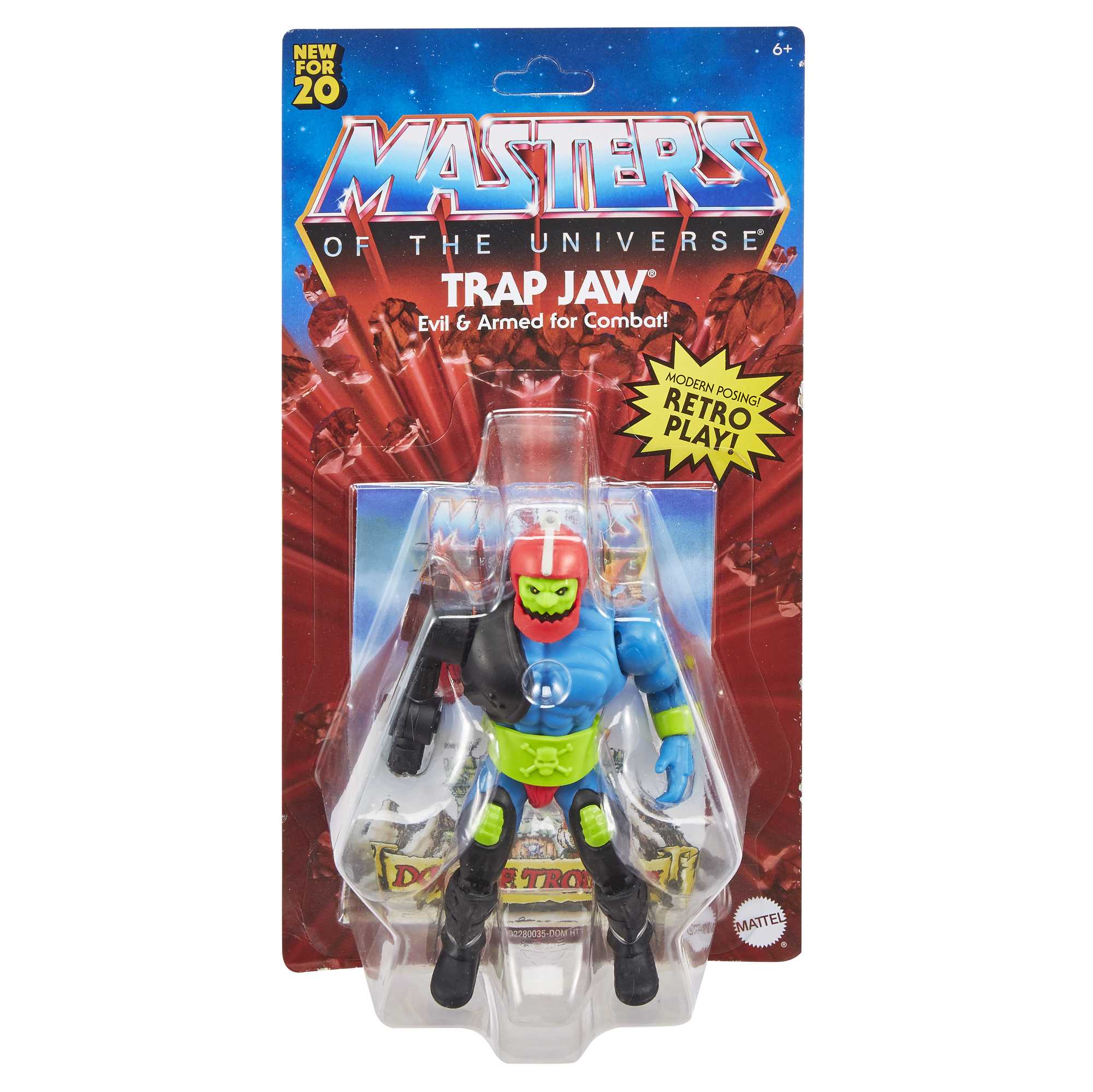 Masters of the Universe Origins Trap Jaw Action Figure - Image 6