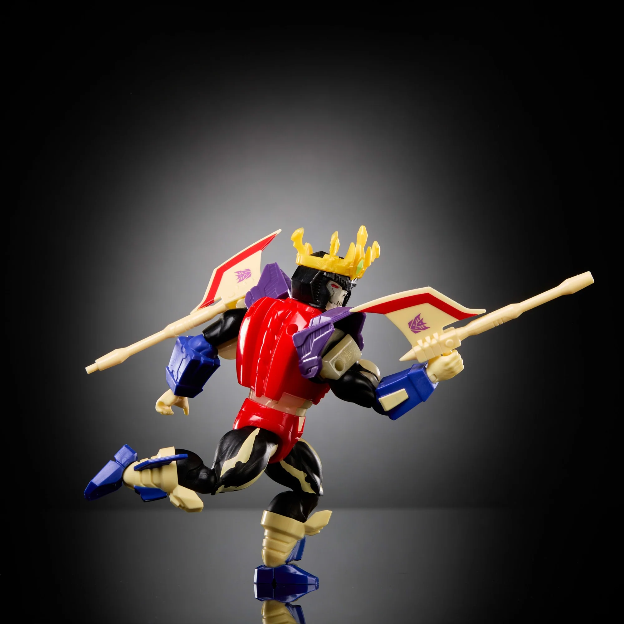 Masters of the Universe Origins x Transformers Starscream Scare Glow Figurka Zabawka dla dzieci 6+ i kolekcjonerów - Image 4