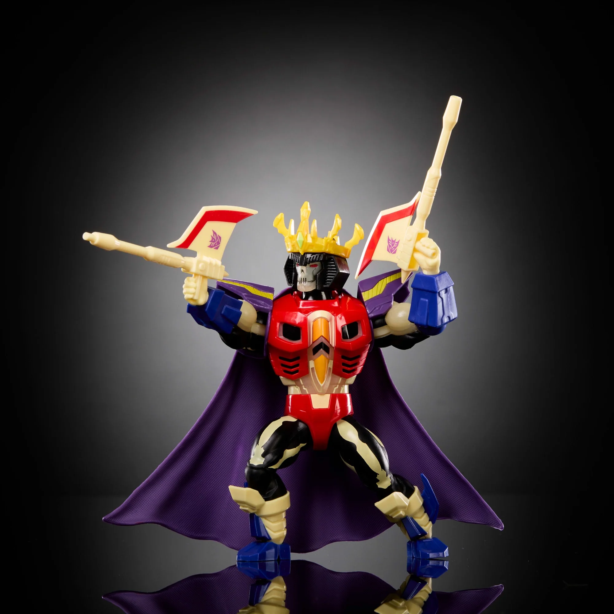 Masters of the Universe Origins x Transformers Starscream Scare Glow Figurka Zabawka dla dzieci 6+ i kolekcjonerów - Image 6