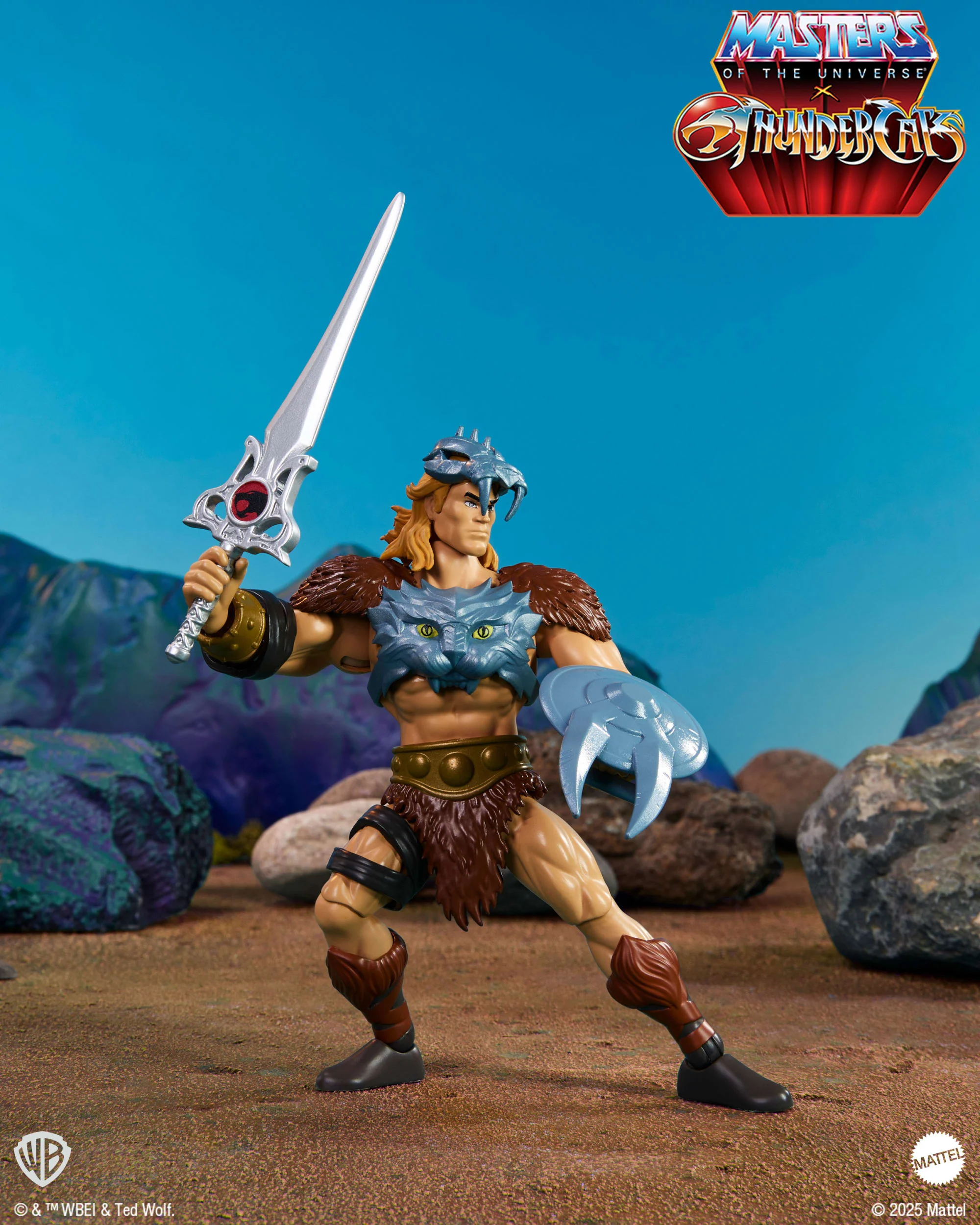Masters Of Universe Origins & Thundercats He-Man Posable 5.5 Inch Action Figure, 1980s Toy Crossover - Image 6