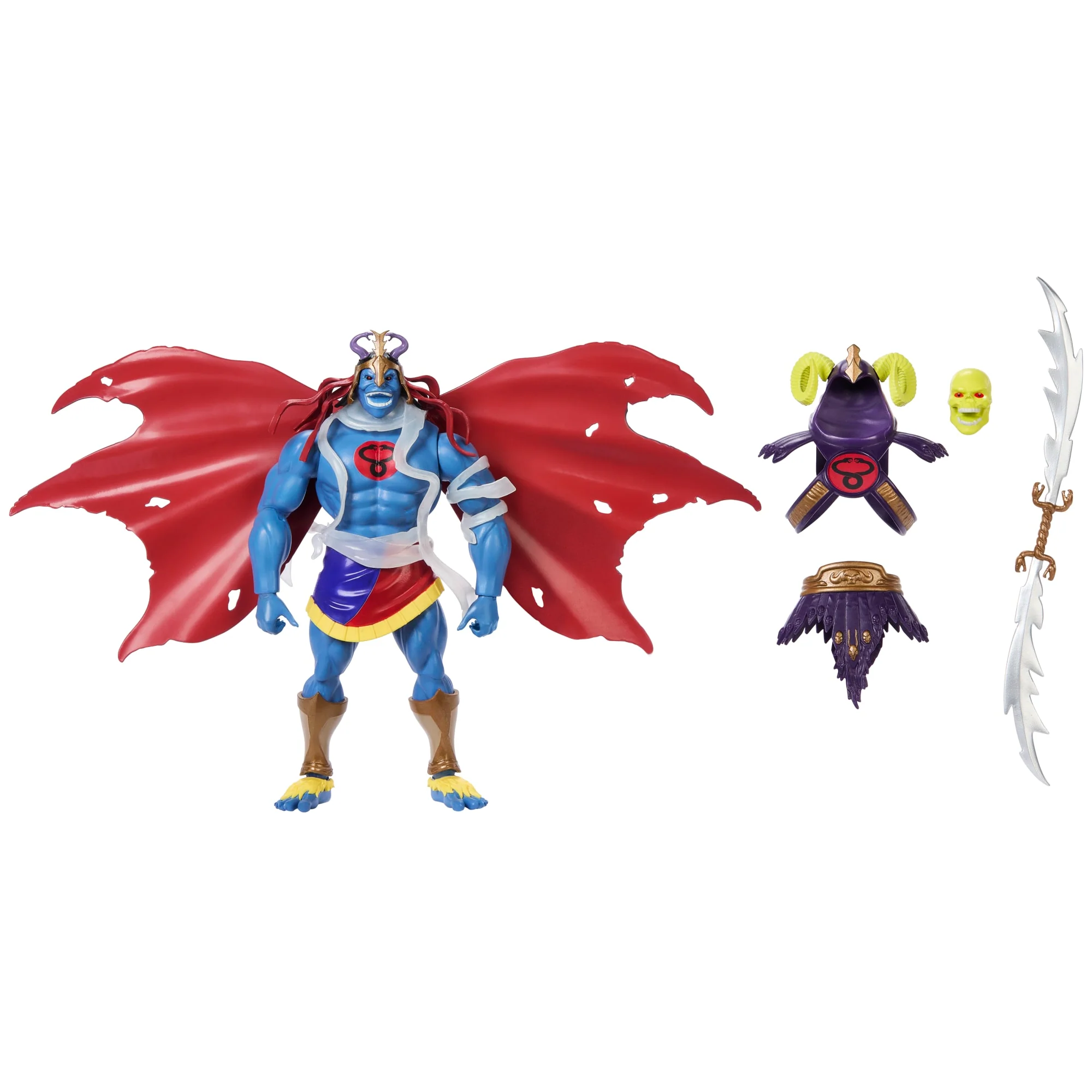 Masters Of The Universe Origins X Thundercats Skelion Actionfigur, 1980Er Spielzeug, Austauschbarer Skeletor/Mumion - Image 2