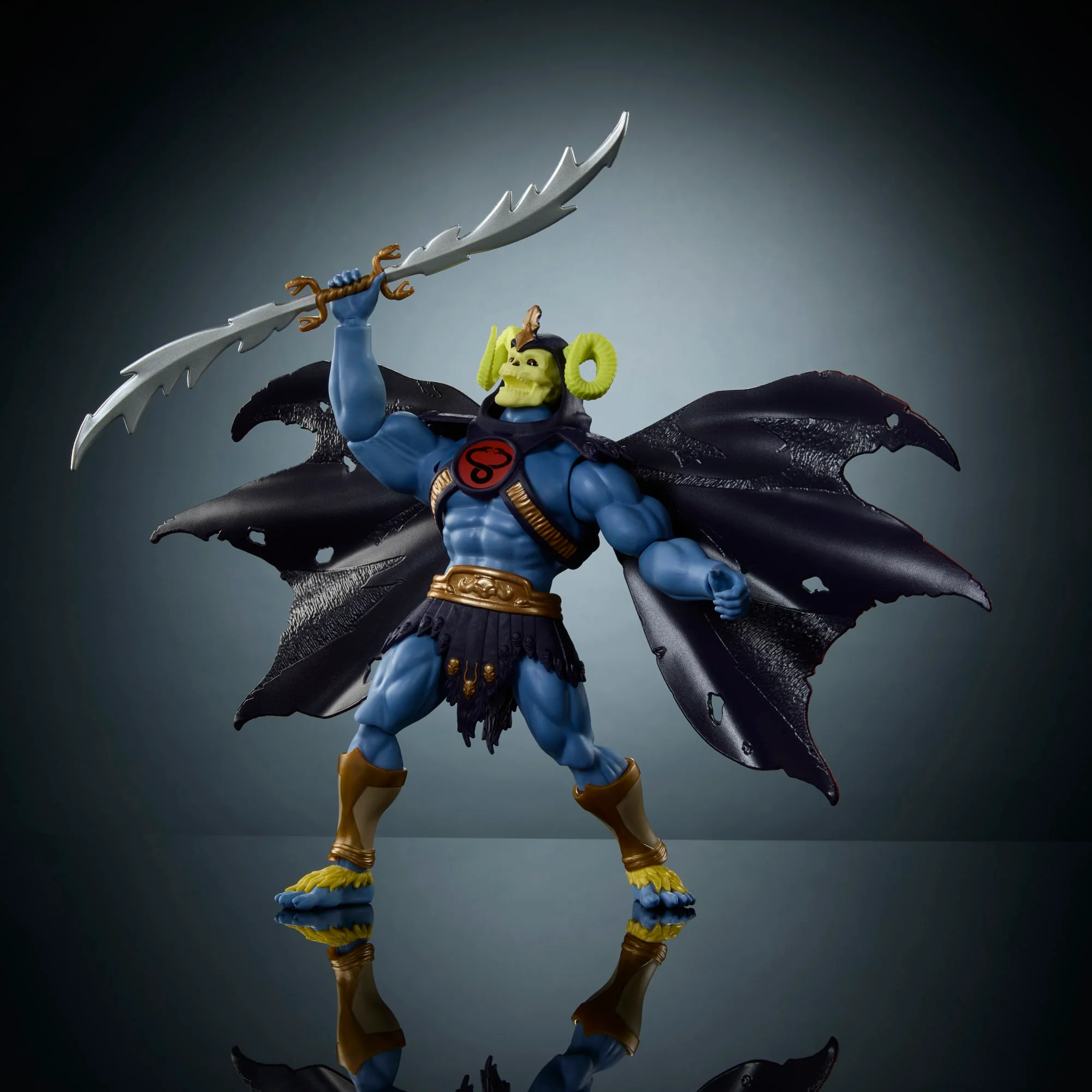 Masters Of The Universe Origins X Thundercats Skell-Ra Action Figure Toy Of Skeletor & Mumm-Ra - Image 3