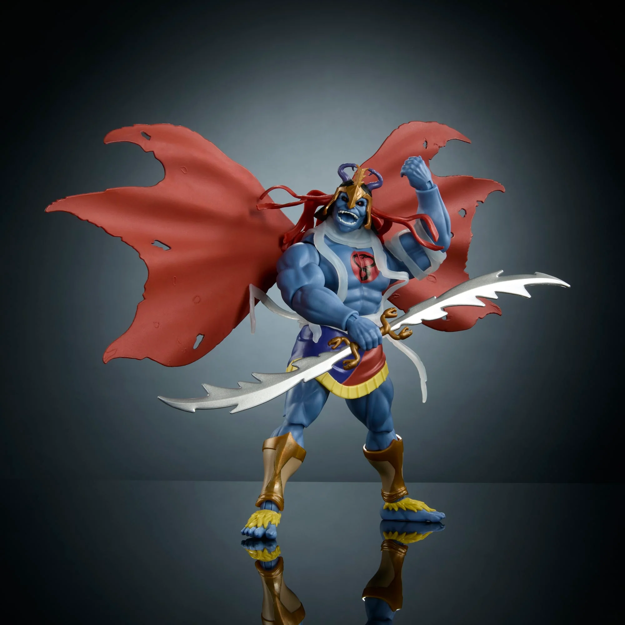 Masters Of The Universe Origins X Thundercats Skell-Ra Action Figure Toy Of Skeletor & Mumm-Ra - Image 6