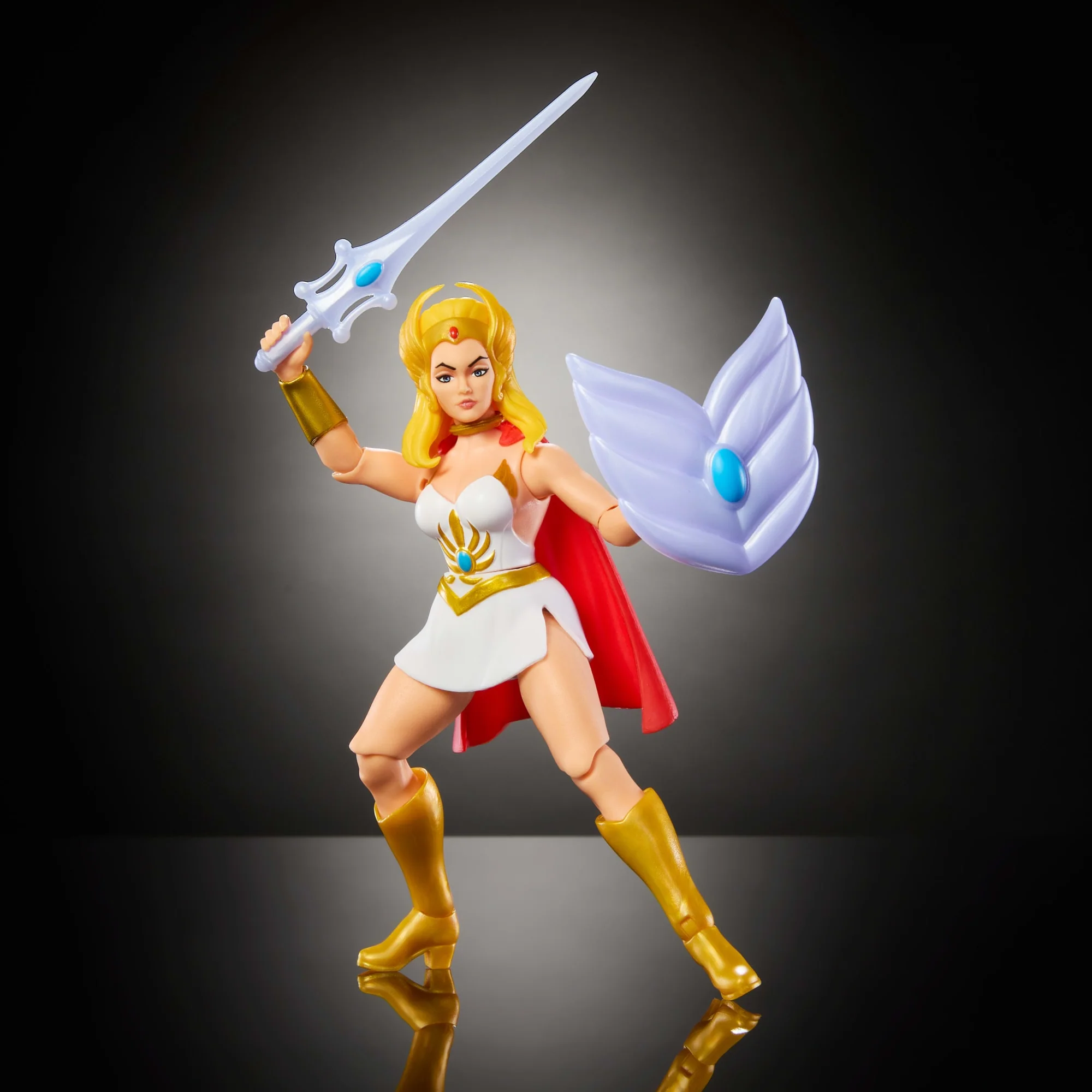 Masters Of The Universe Origins Cartoon Collection 5.5-Inch She-Ra Action Figure Toy, TV Heroine - Image 4