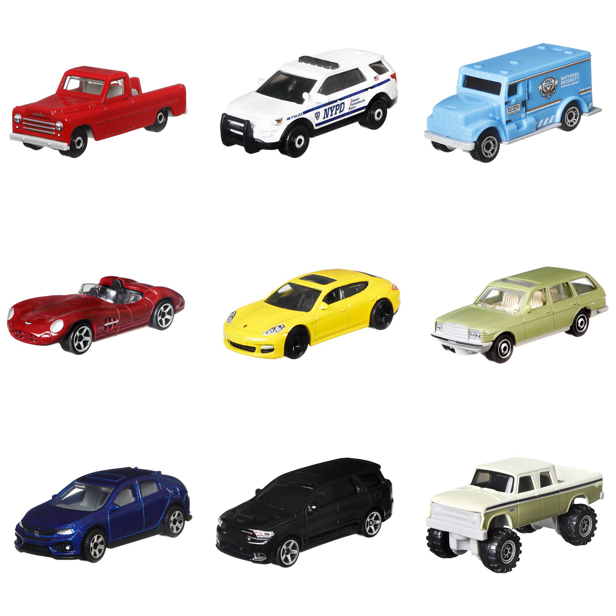 Matchbox 9-Pack Vehicles Assortment - Image 2