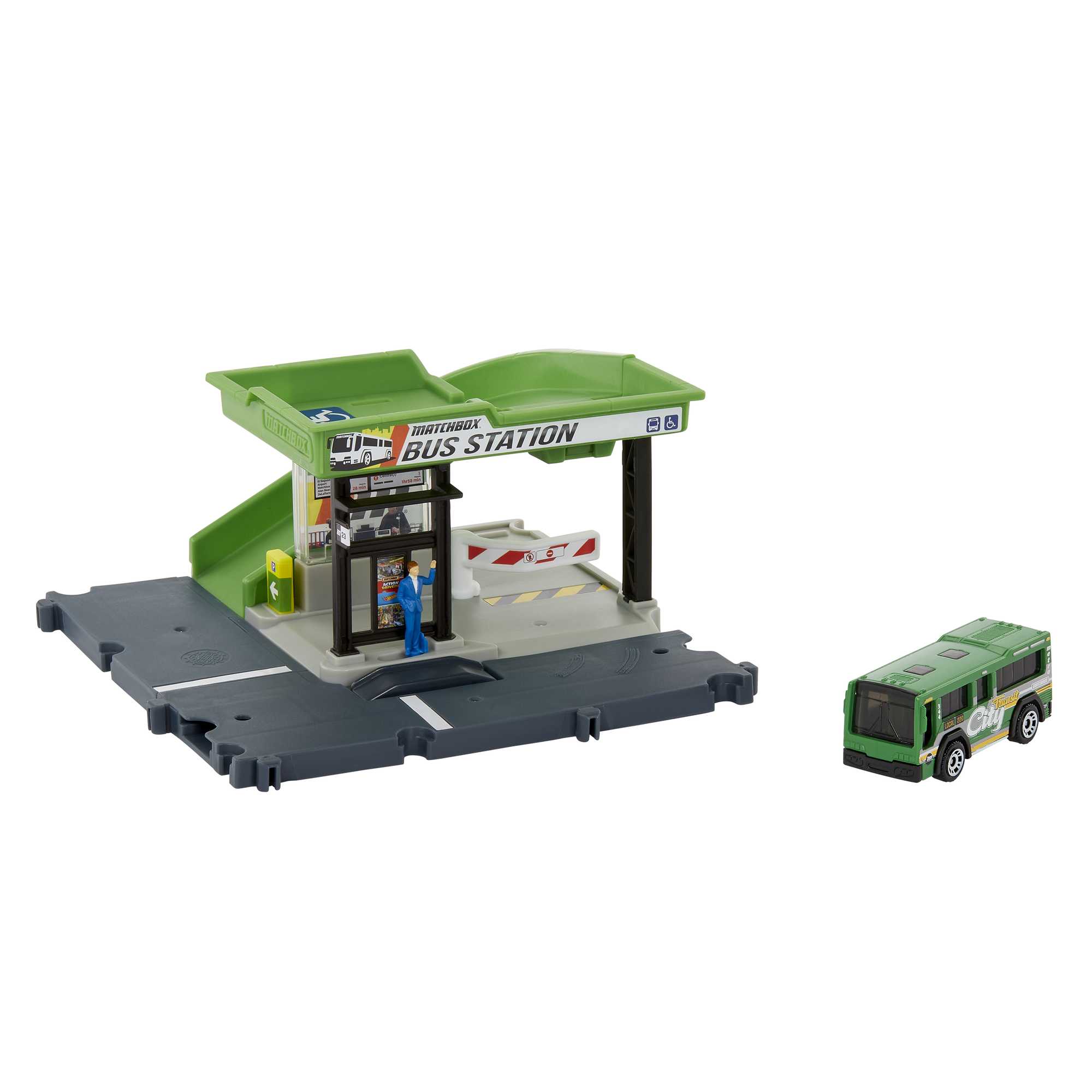 Matchbox Action Drivers Playset, With 1 Matchbox Car, Toy For Kids 3 Years & Up