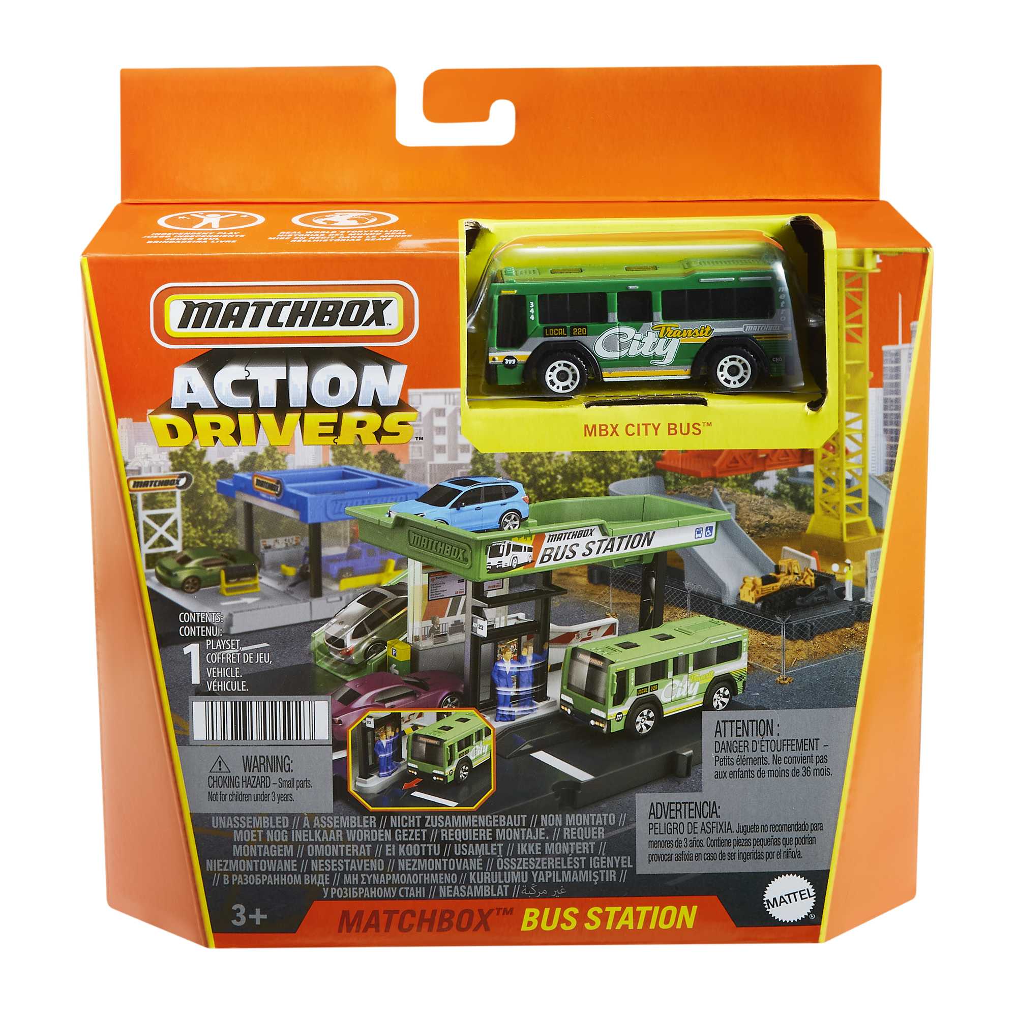 Matchbox Action Drivers Playset, With 1 Matchbox Car, Toy For Kids 3 Years & Up - Image 5