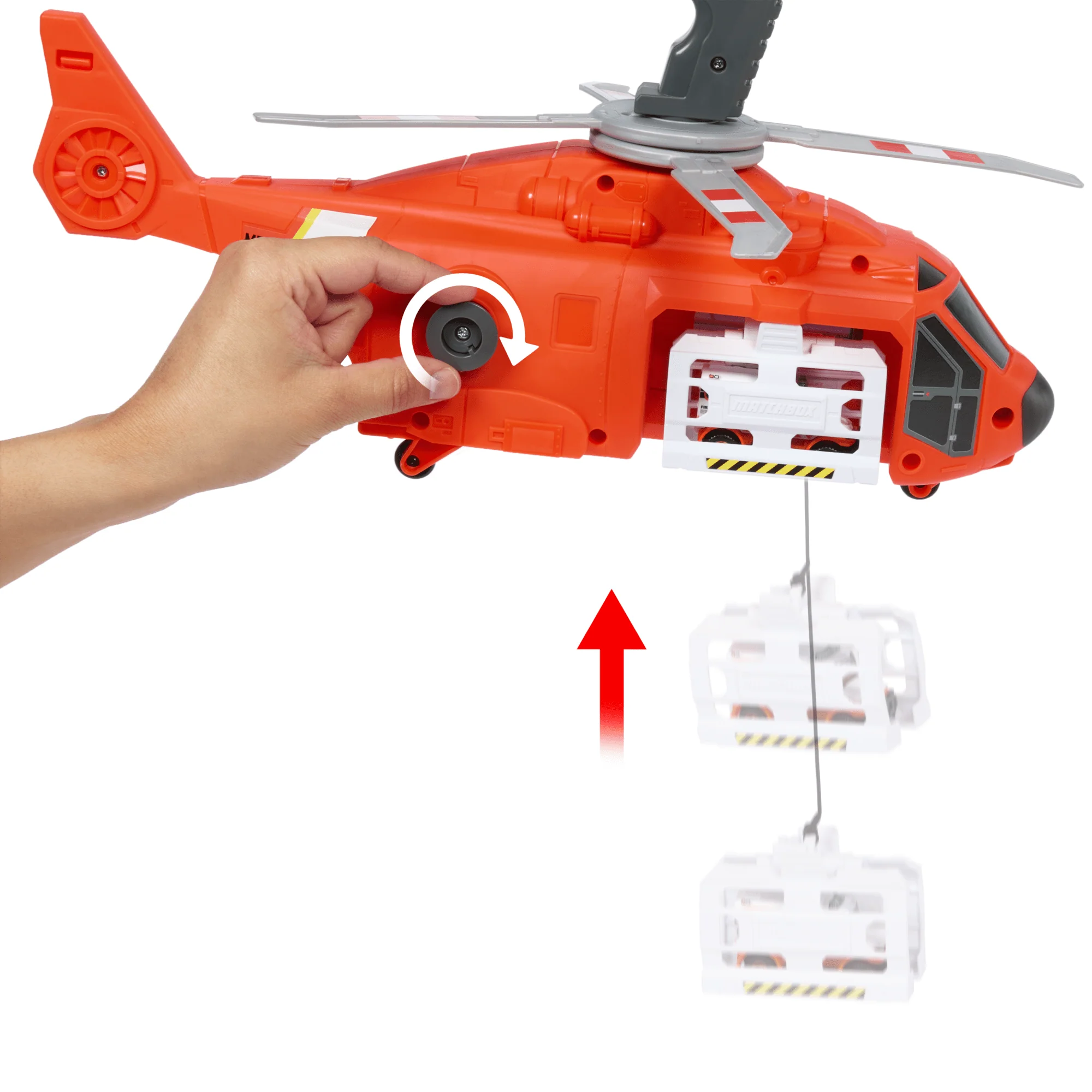 Matchbox Action Drivers Prawdziwe Przygody Helikopter Ratunkowy - Image 3
