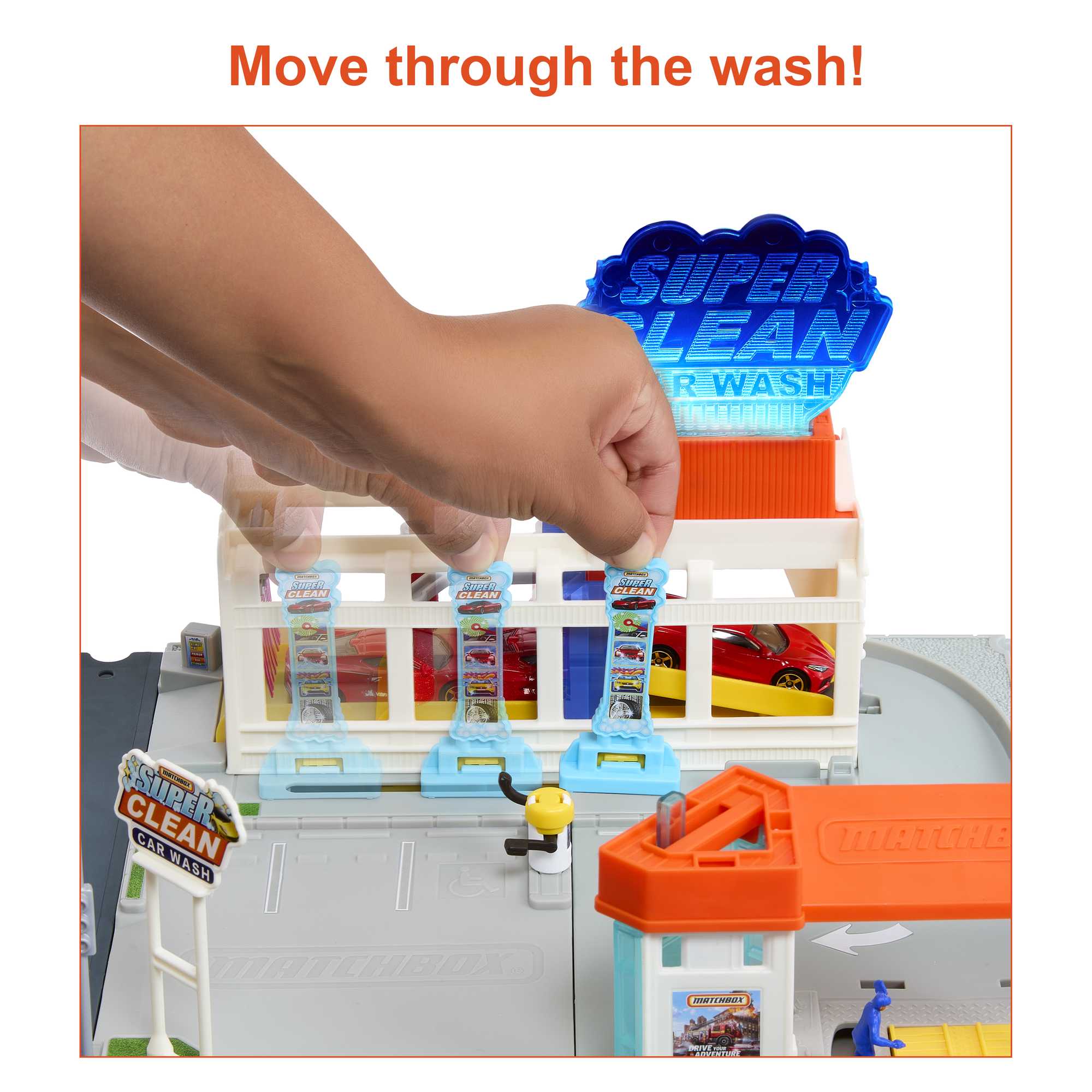 Matchbox Action Drivers Super Clean Car Wash - Image 3
