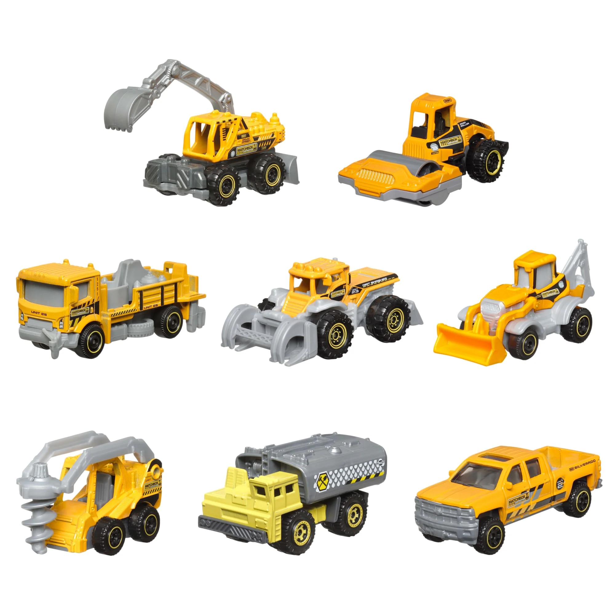Conjunto De 8 Coches O Camiones De Juguete Metálicos A Escala 1:64 De Matchbox (Los Estilos Pueden Variar) - Image 4