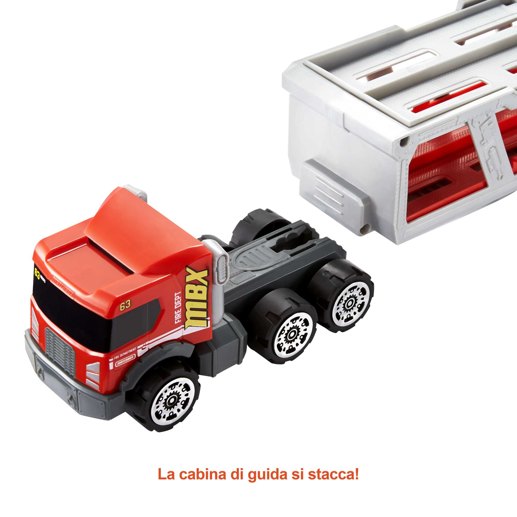 Matchbox Fire Rescue Hauler Playset - Image 6